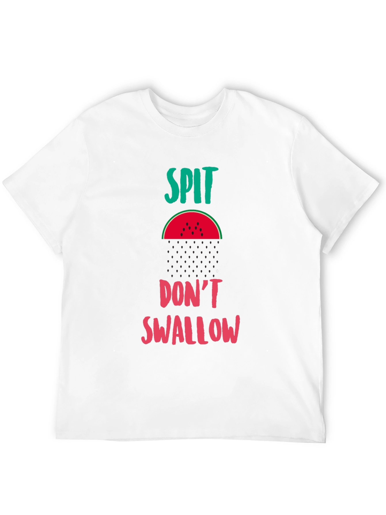 Spit Dont Swallow Black T-Shirt