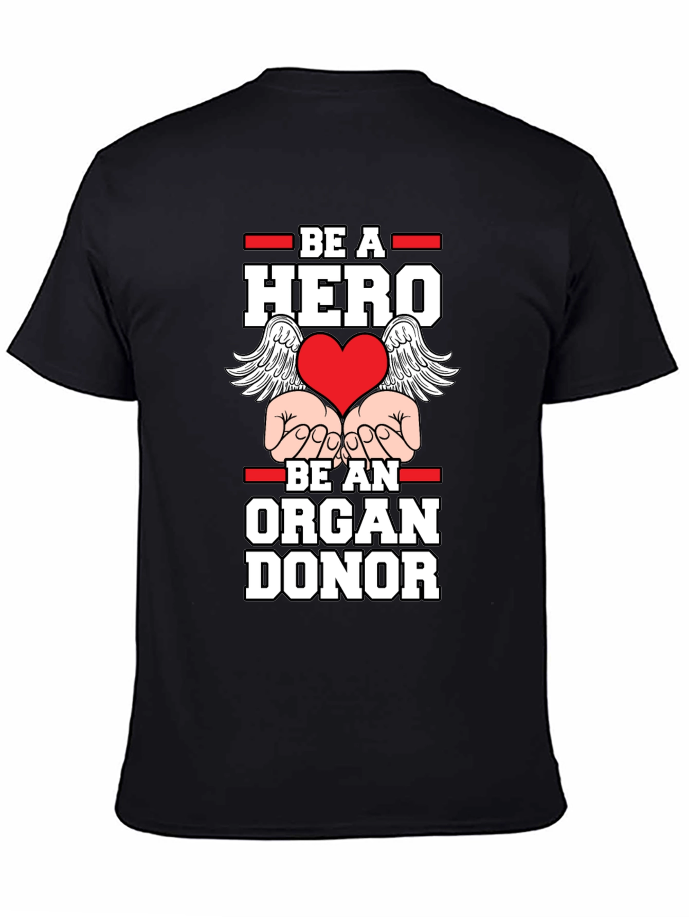 Be a Hero Organ Donor Graphic Tee