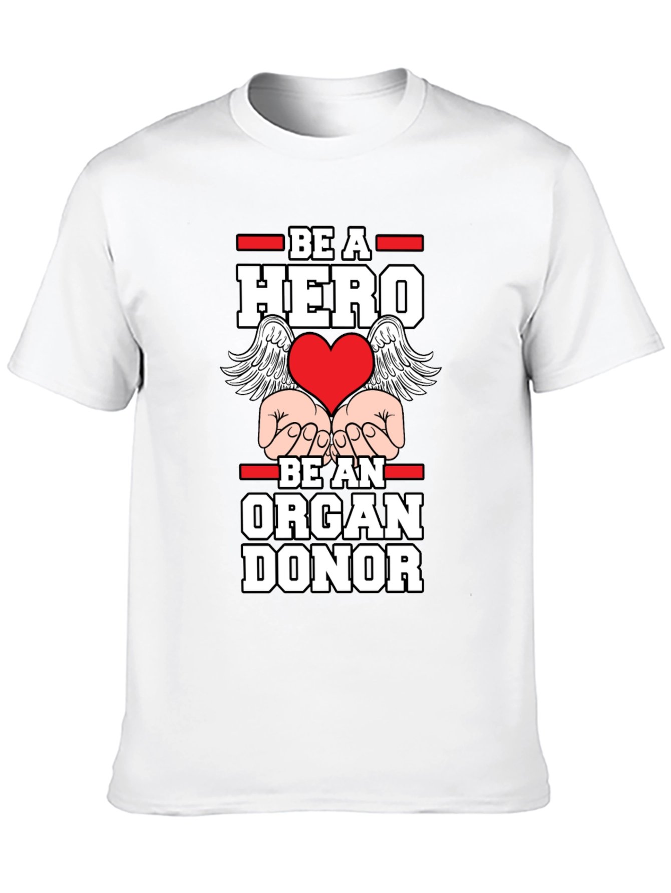 Be a Hero Organ Donor Graphic Tee