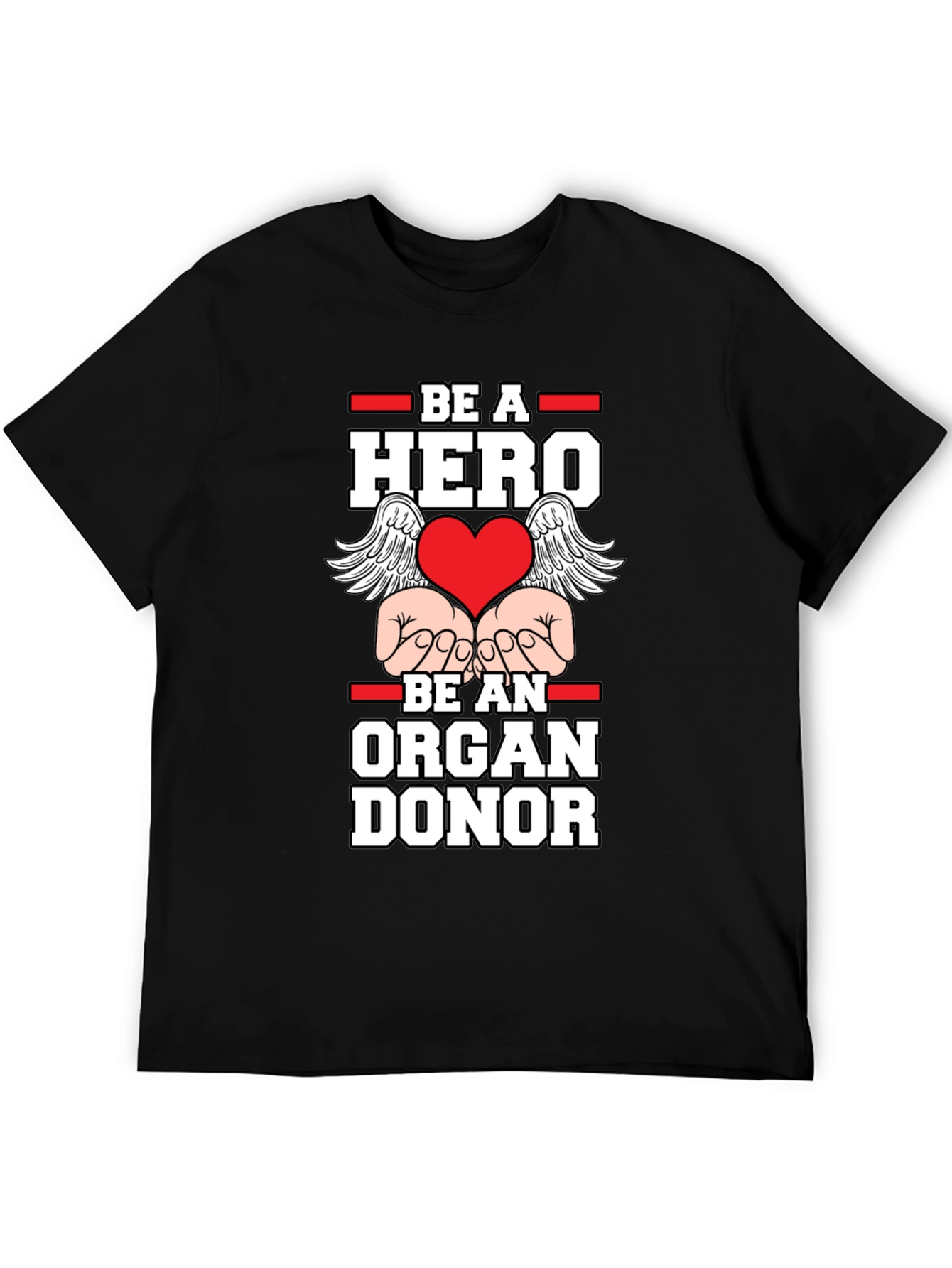 Be a Hero Organ Donor Graphic Tee