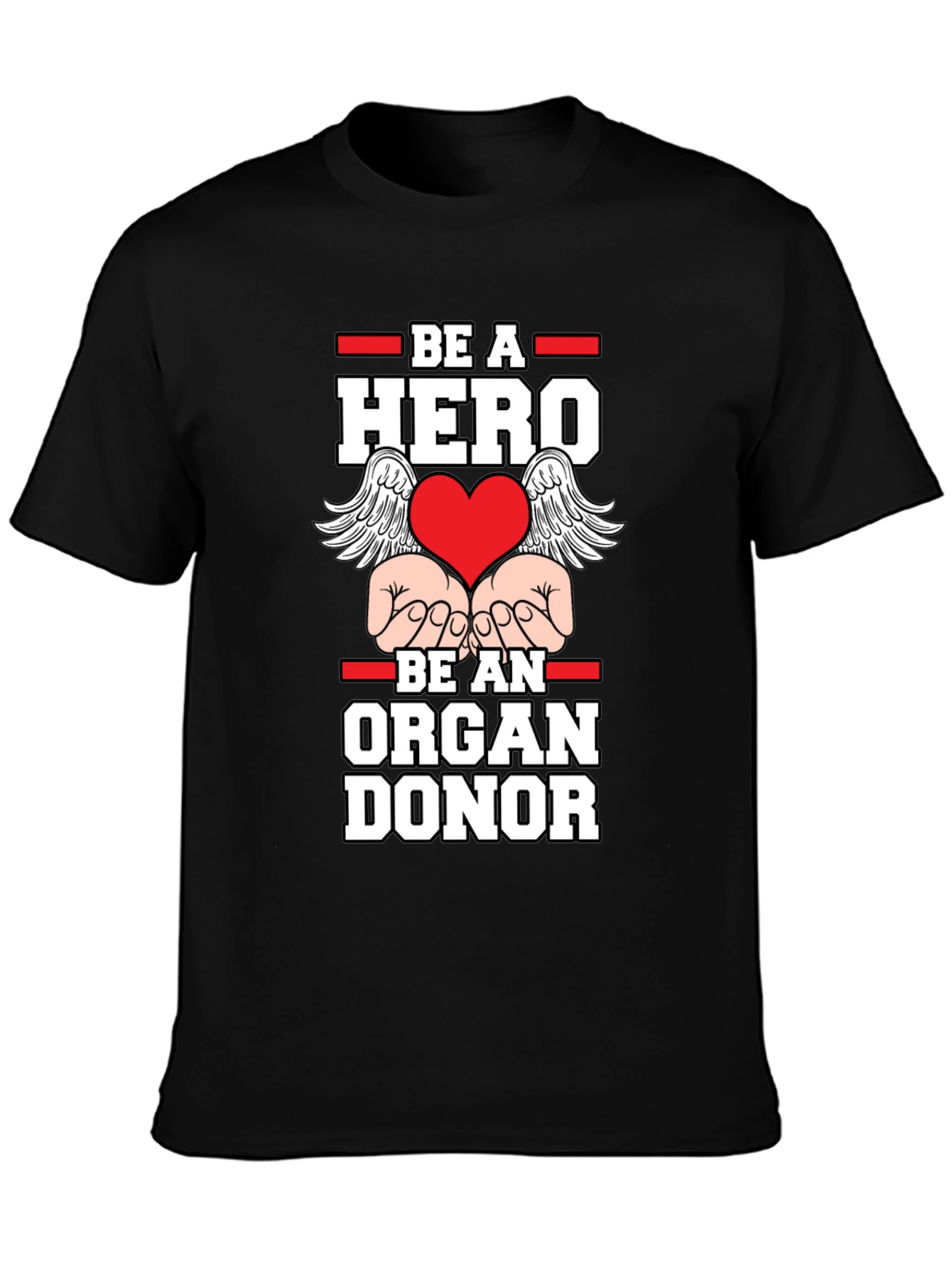 Be a Hero Organ Donor Graphic Tee