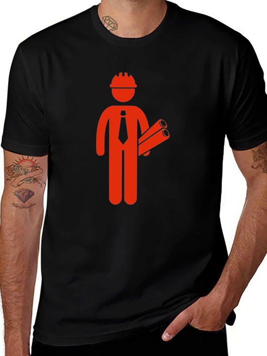 Architect Graphic Tee - Construction Humor Shirt