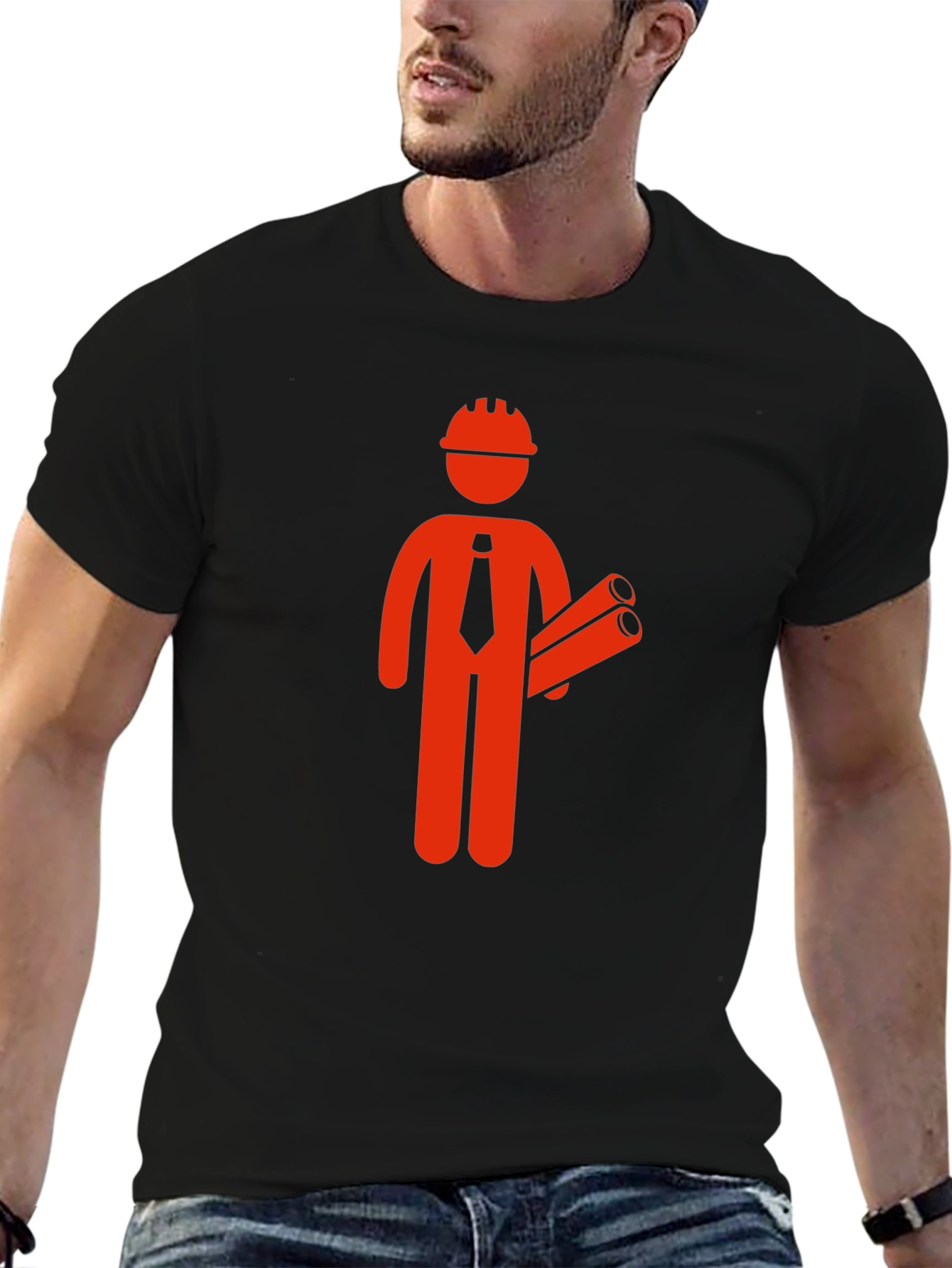 Architect Graphic Tee - Construction Humor Shirt