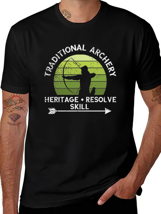 Traditional Archery Tee - Heritage Resolve Skill T-Shirt