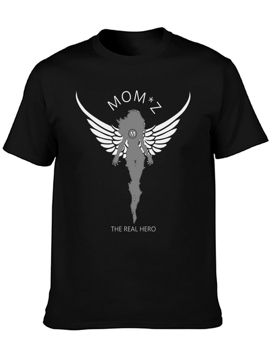 Mom Hero Black T-Shirt