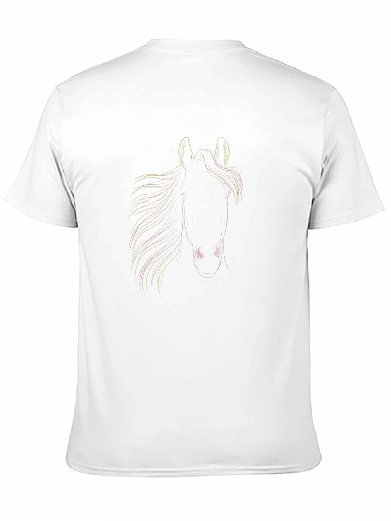 Black Horse Graphic Tee - Stylish and Unique