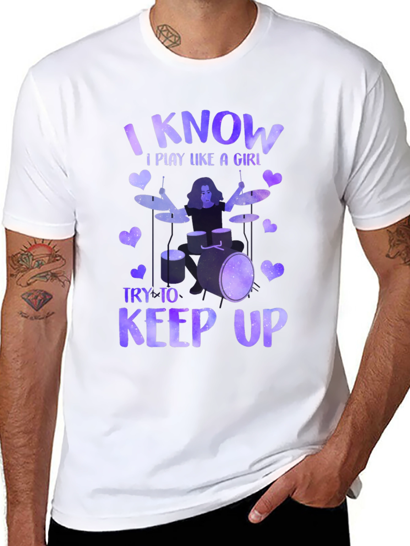 I Know I Play Like a Girl T-Shirt