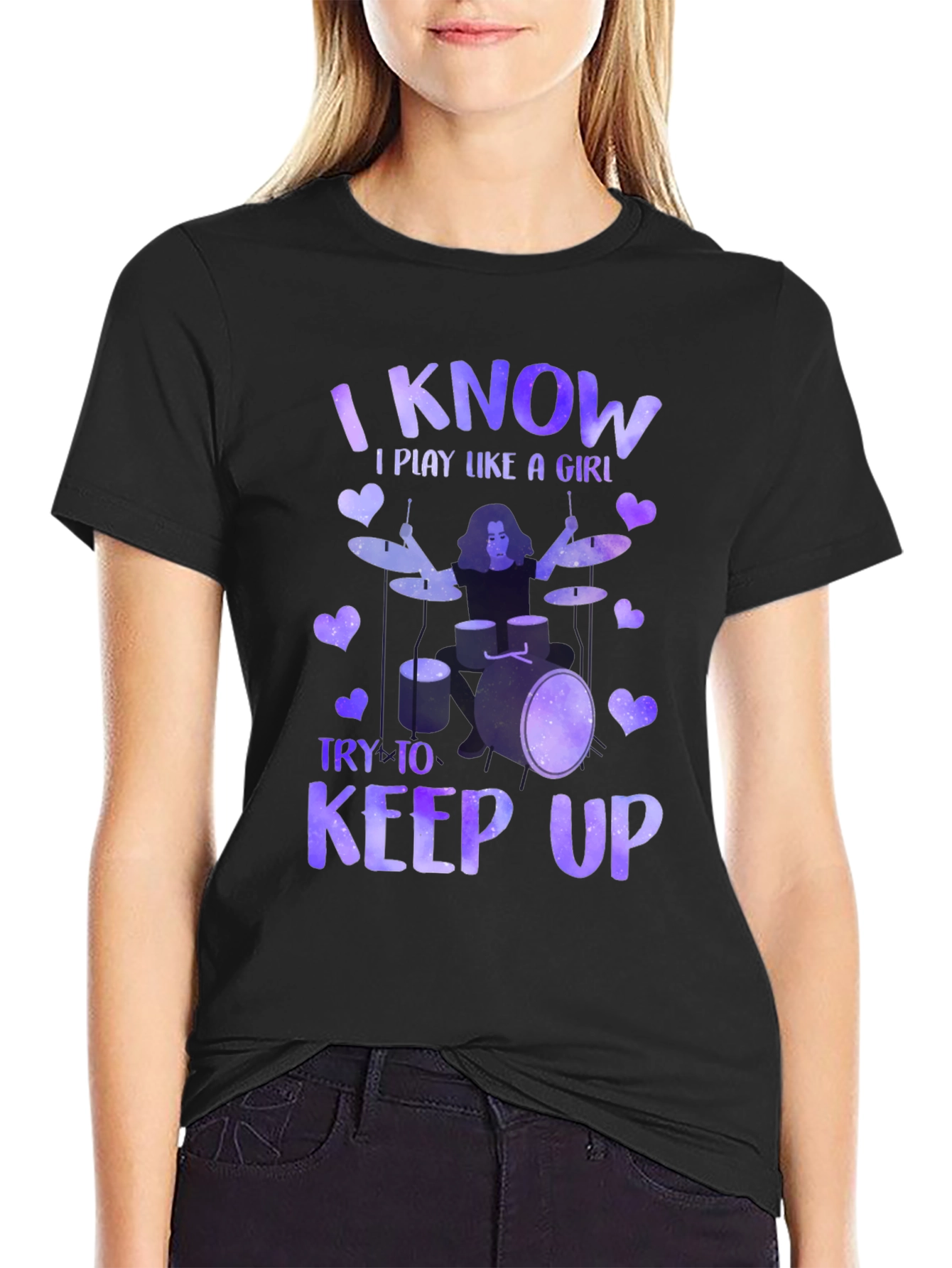 I Know I Play Like a Girl T-Shirt