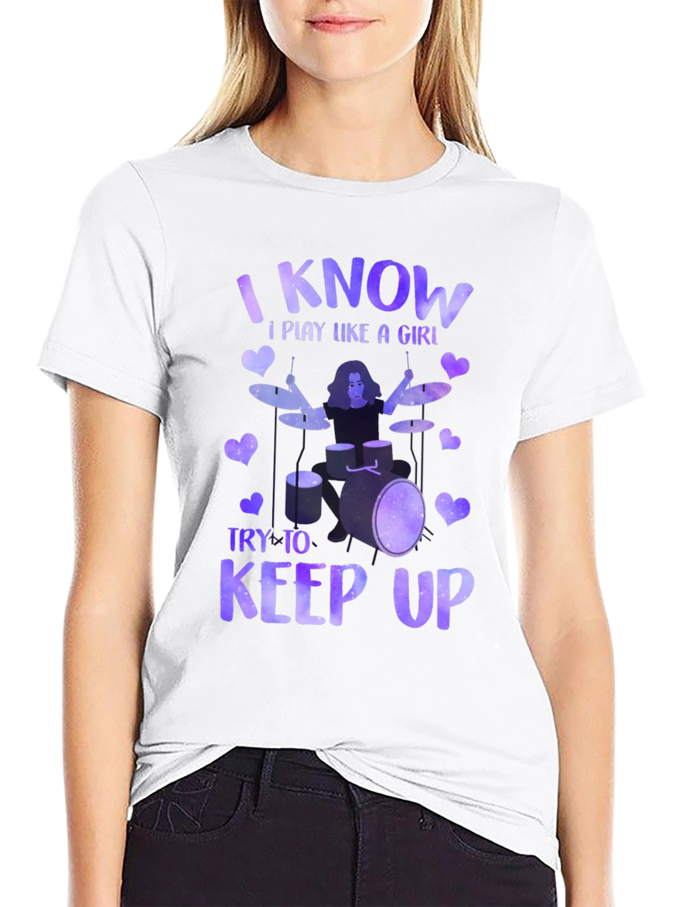 I Know I Play Like a Girl T-Shirt
