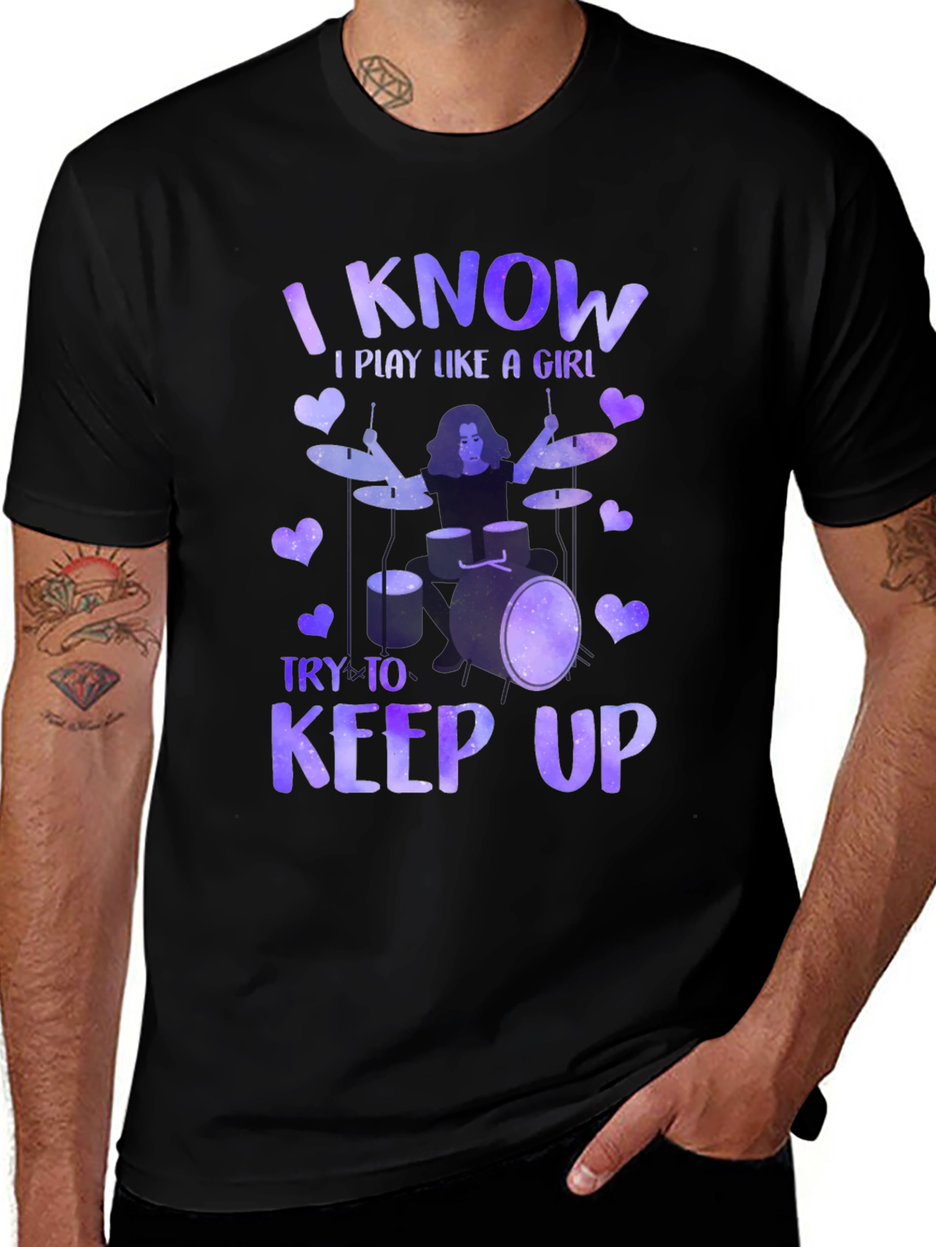 I Know I Play Like a Girl T-Shirt