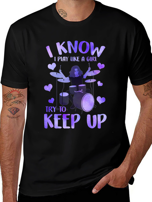 I Know I Play Like a Girl T-Shirt