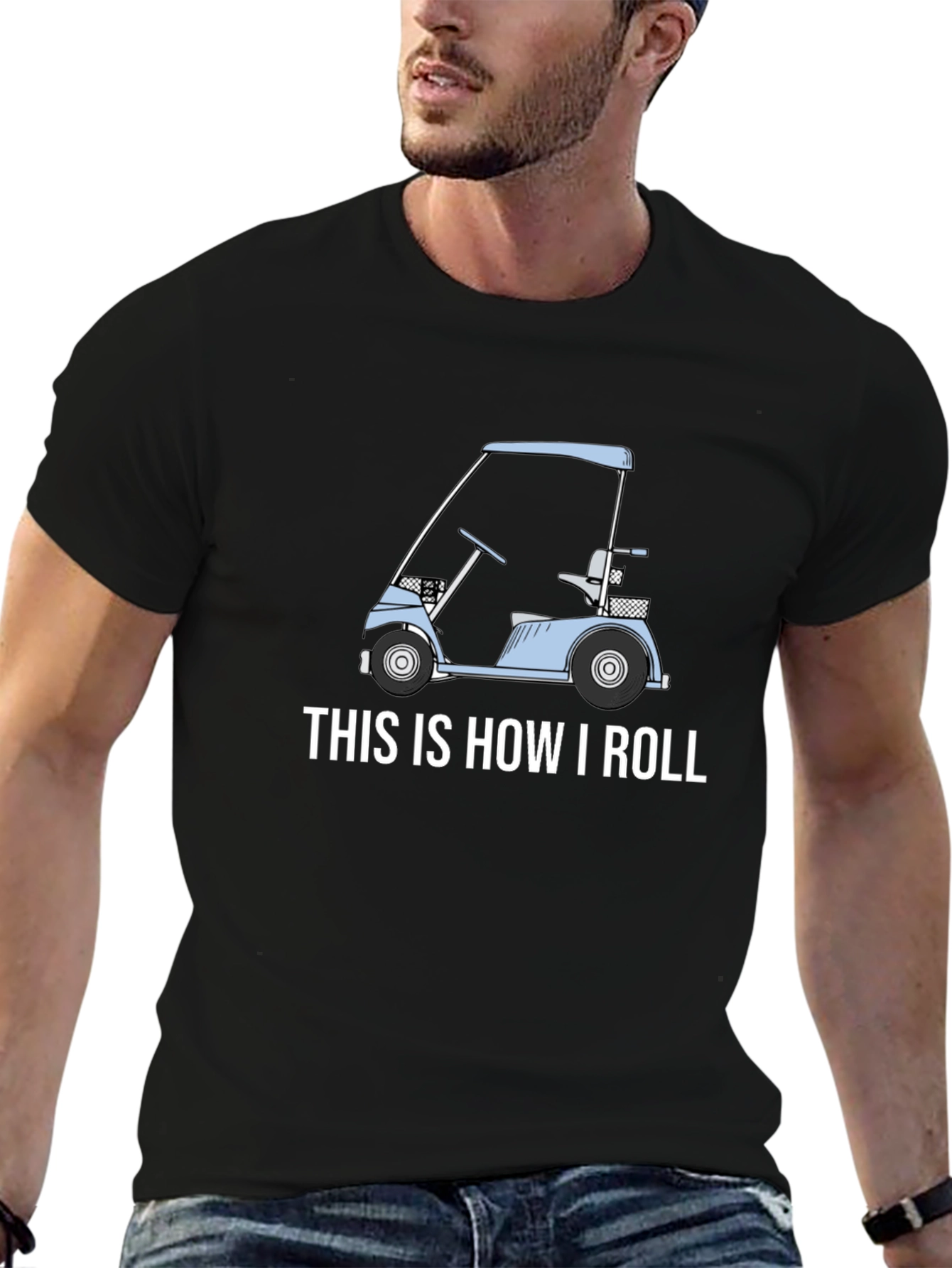 This Is How I Roll Golf Cart T-Shirt