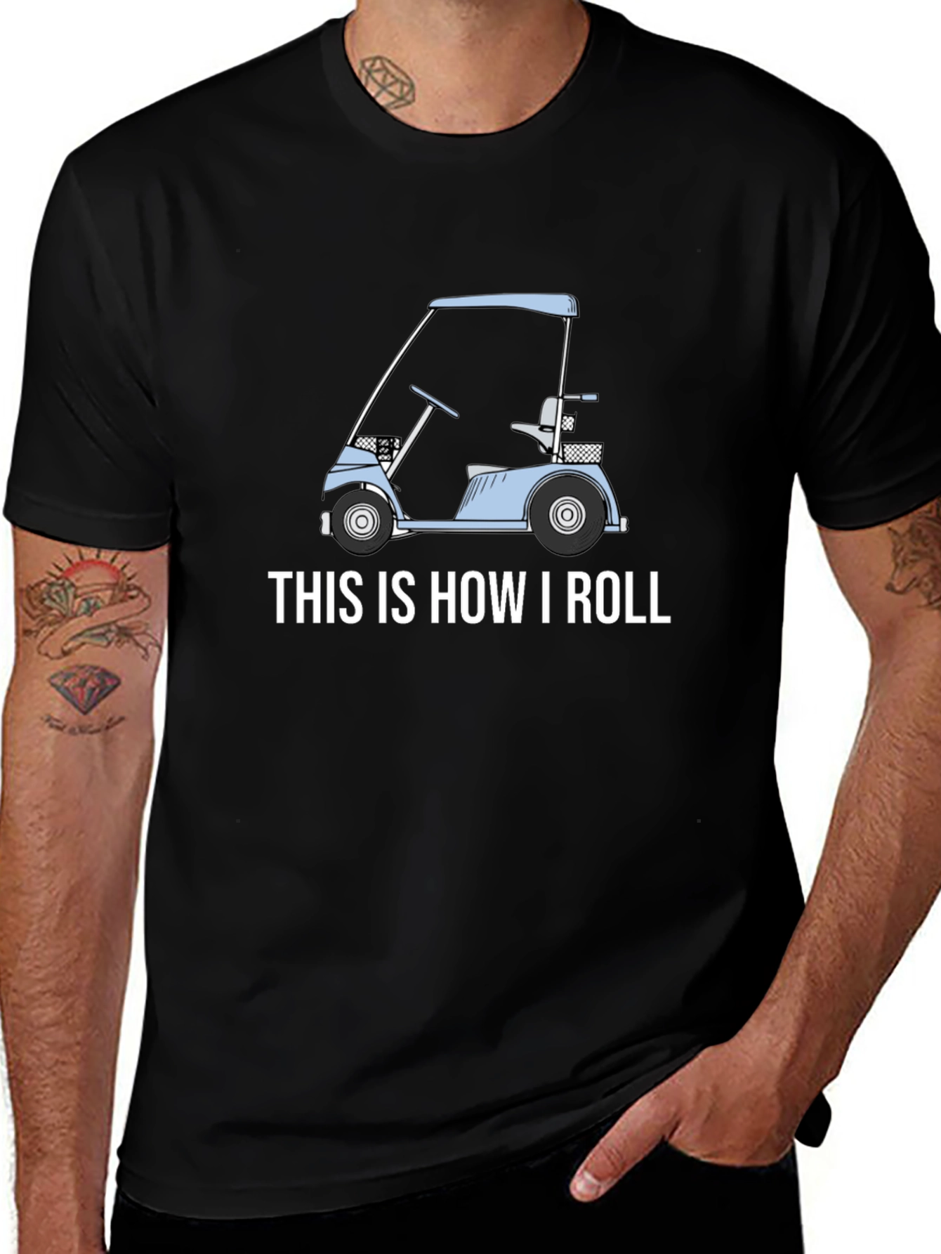 This Is How I Roll Golf Cart T-Shirt