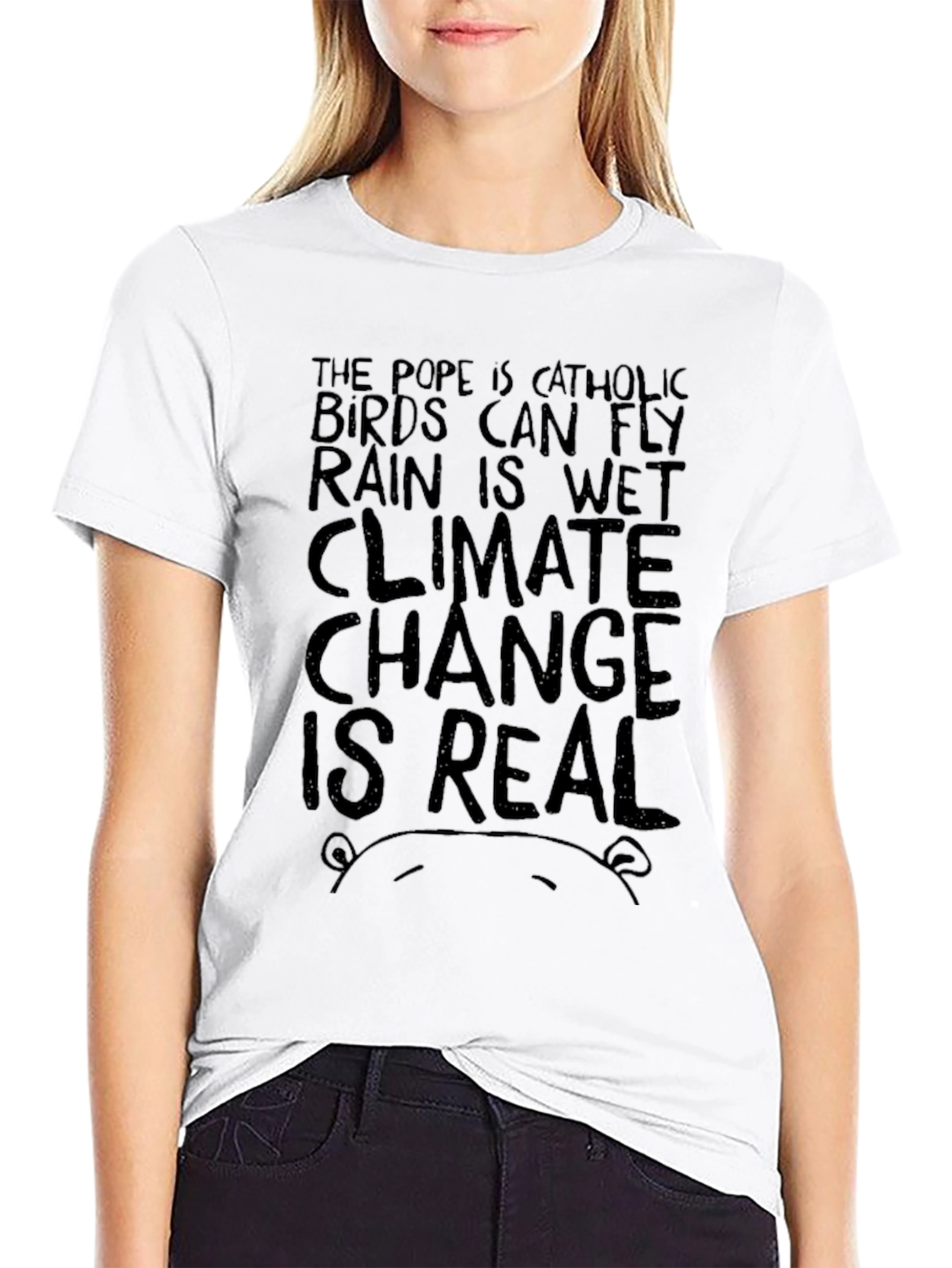 Climate Change is Real Graphic Tee