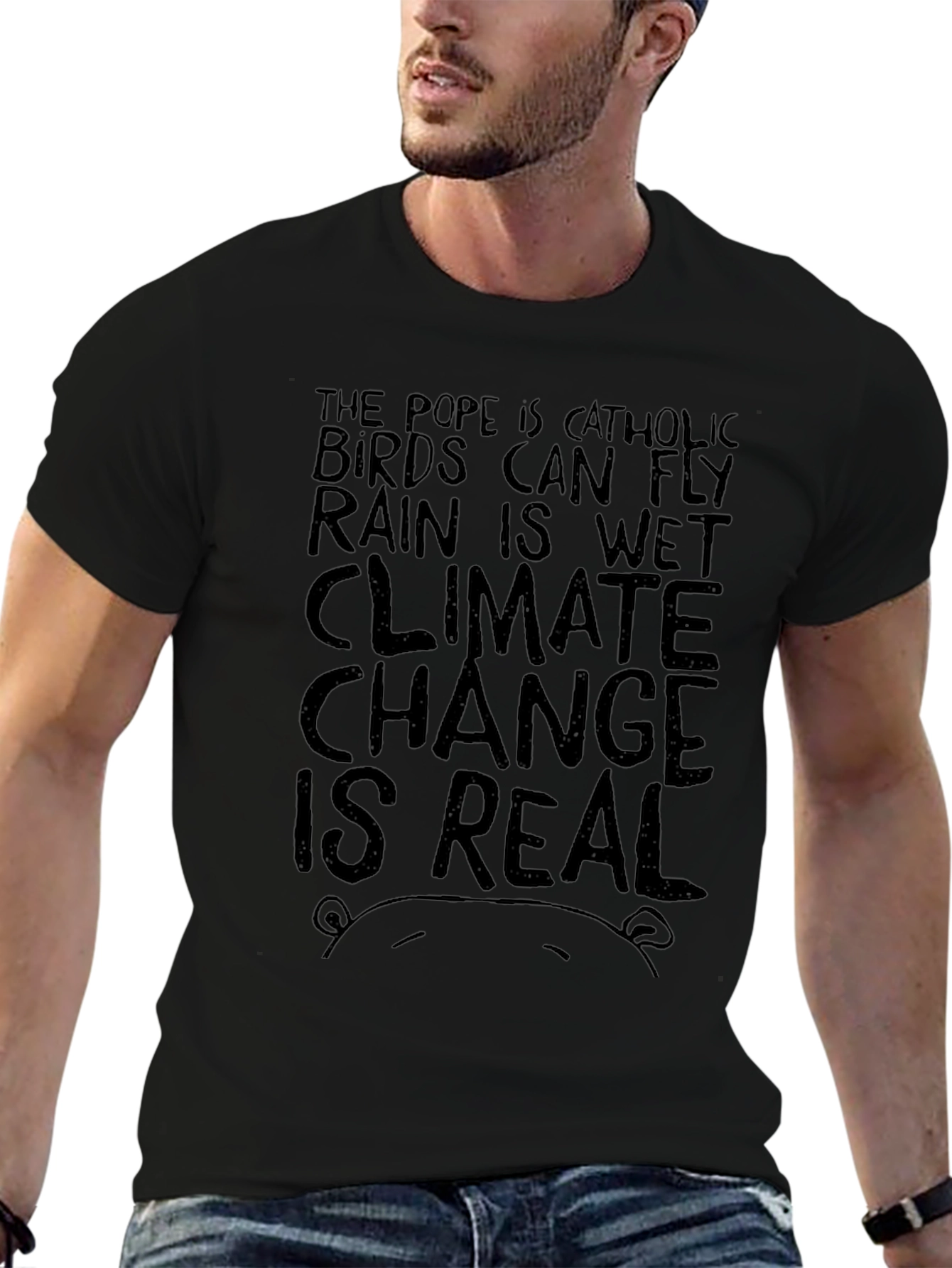 Climate Change is Real Graphic Tee