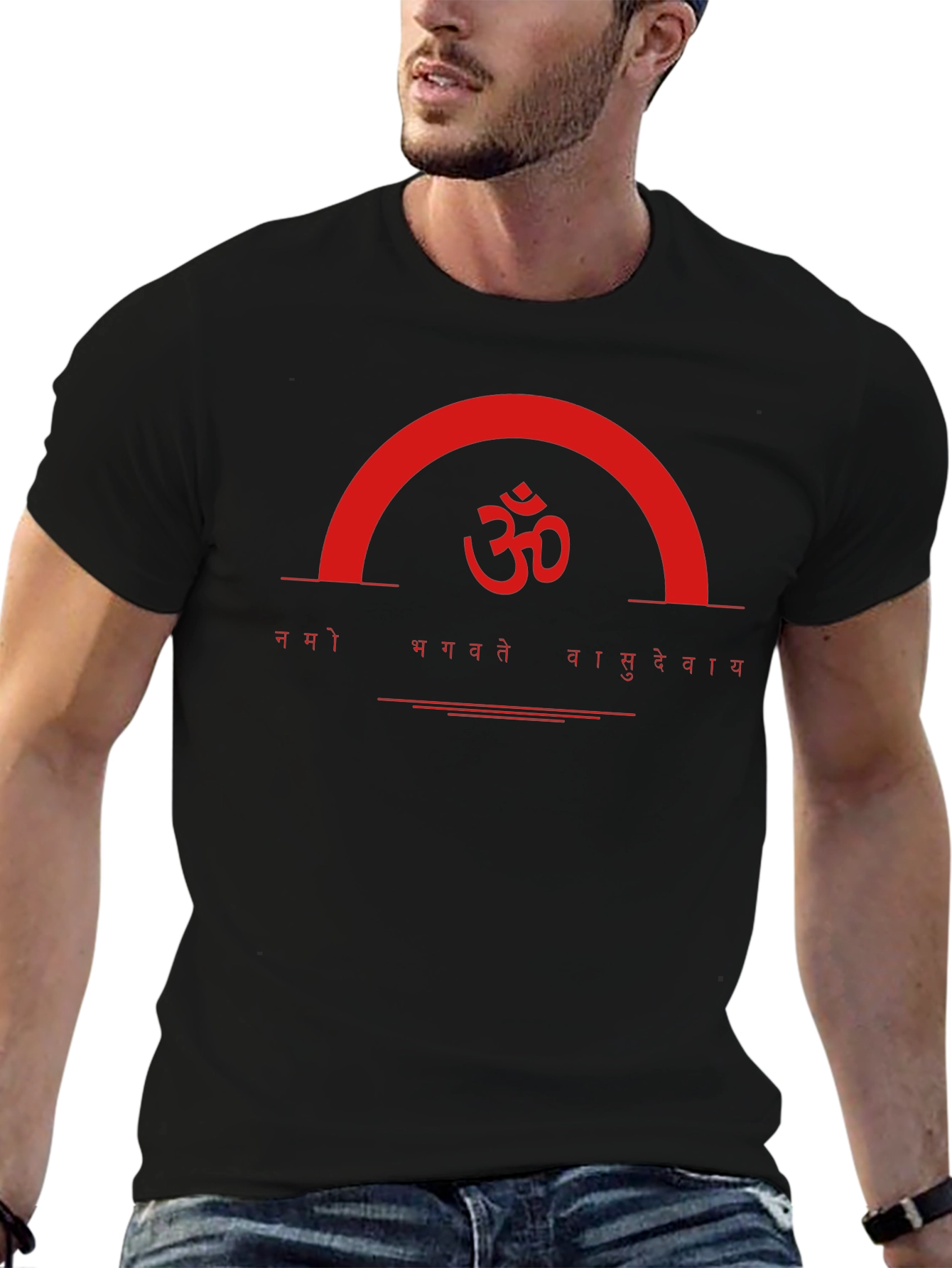 Om Namo Bhagavate Vasudevaya T-Shirt