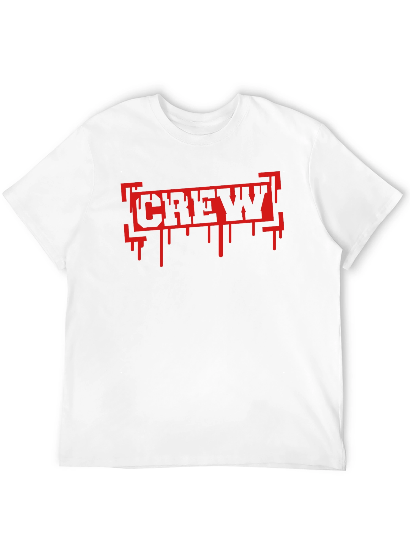 Crew Graphic Print T-Shirt - Black