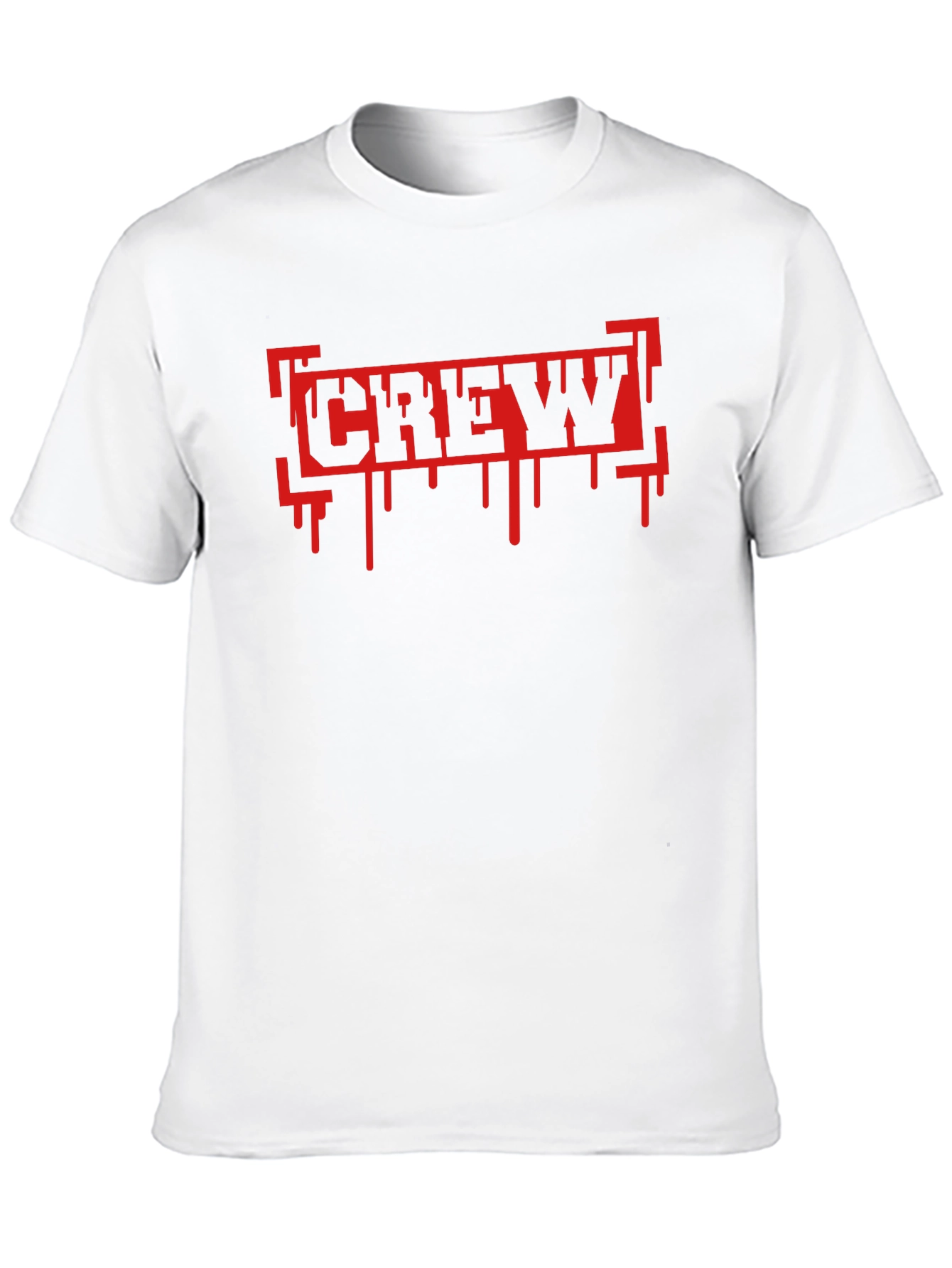 Crew Graphic Print T-Shirt - Black