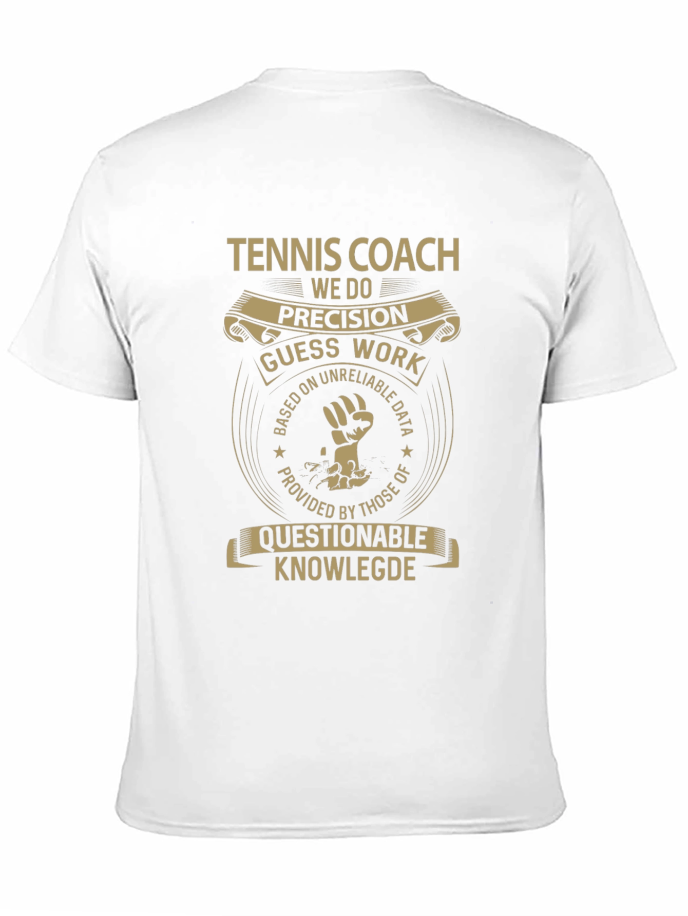 Tennis Coach Precision Graphic Tee