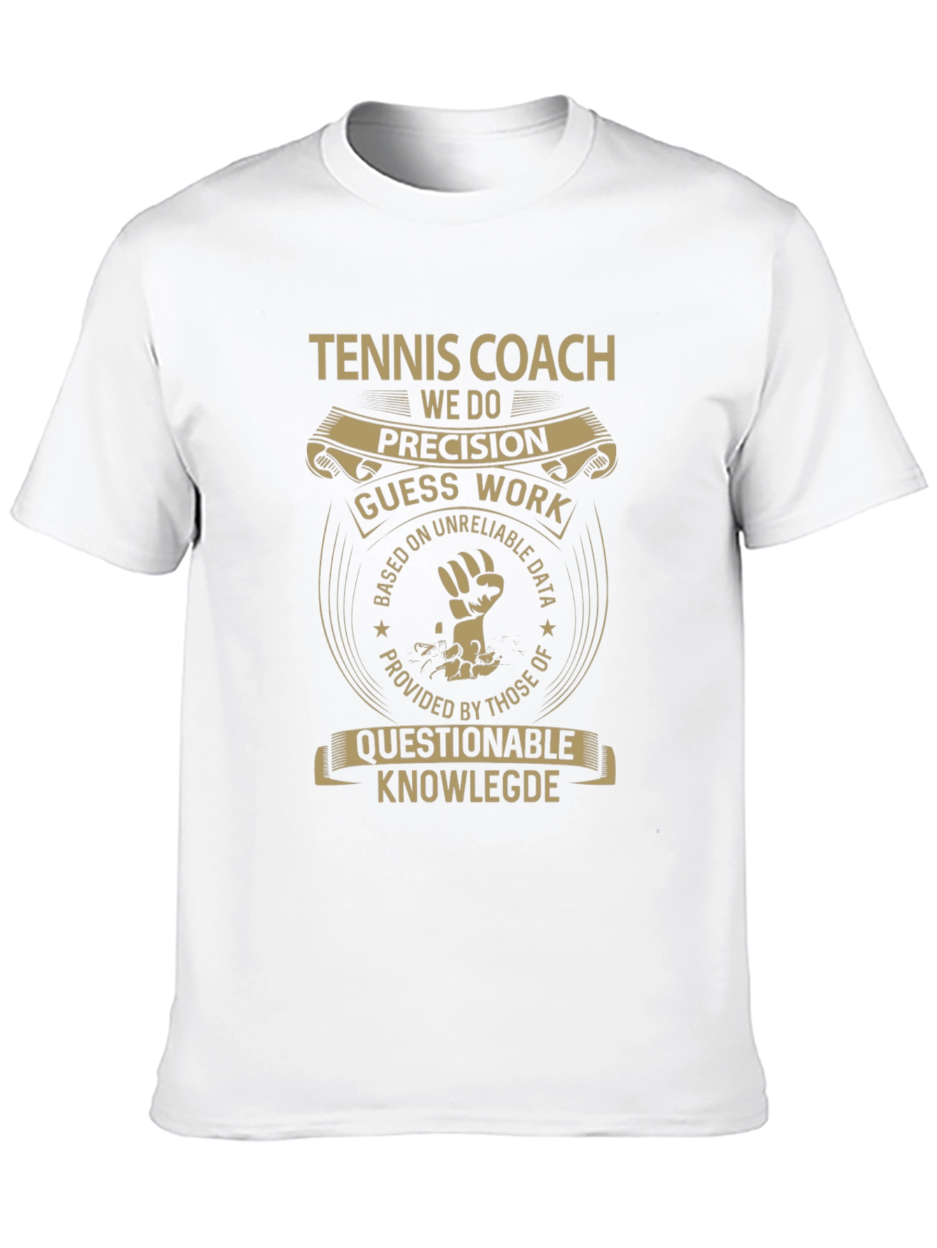 Tennis Coach Precision Graphic Tee
