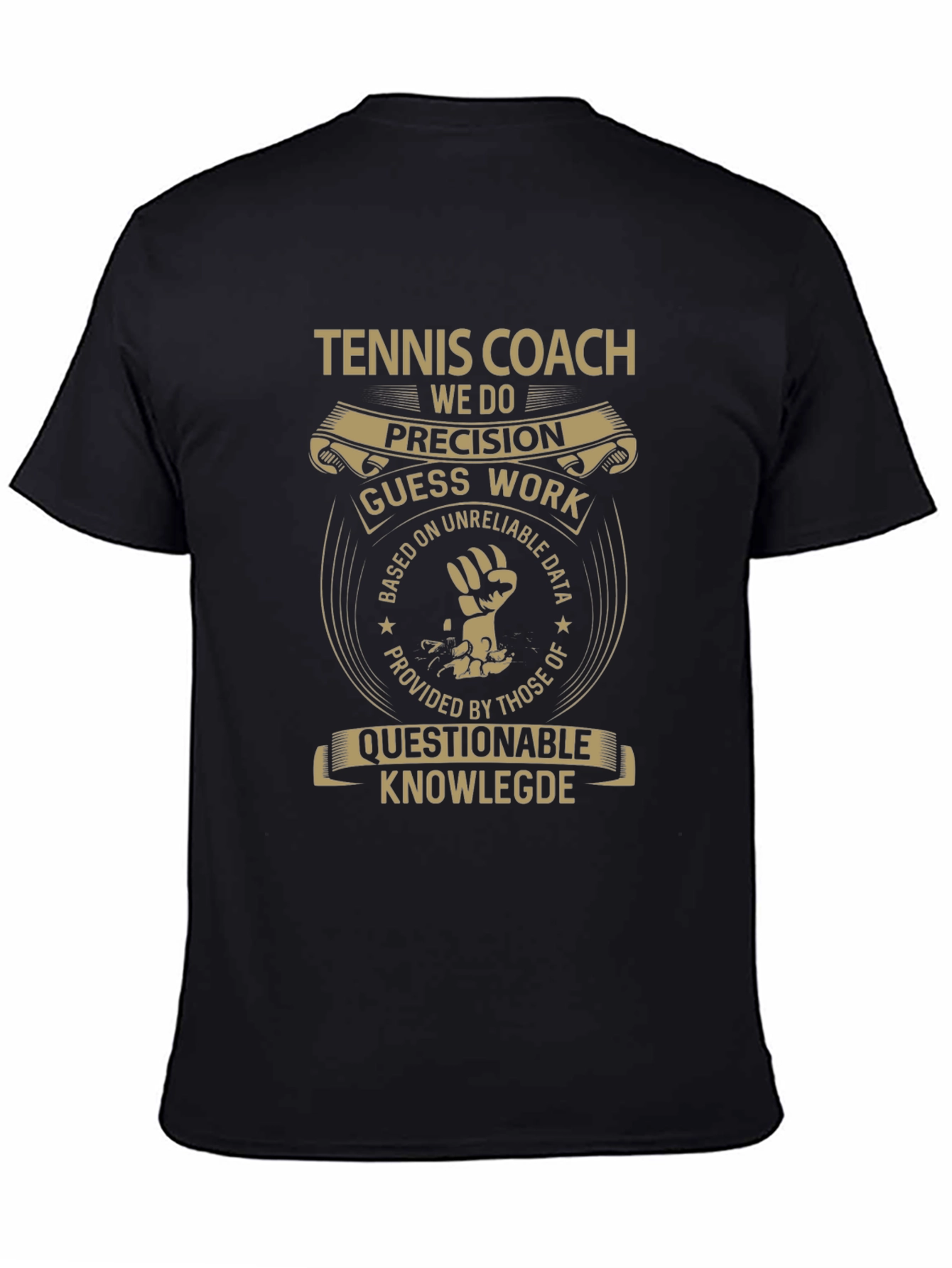 Tennis Coach Precision Graphic Tee