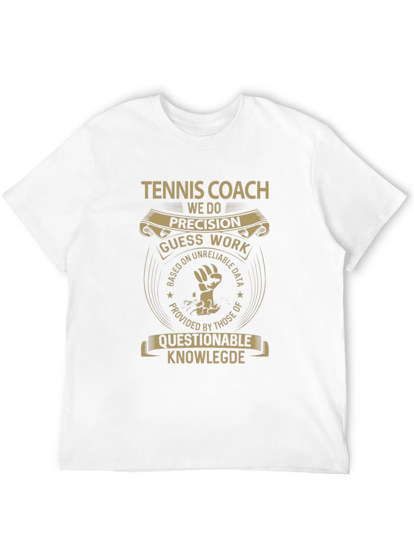 Tennis Coach Precision Graphic Tee