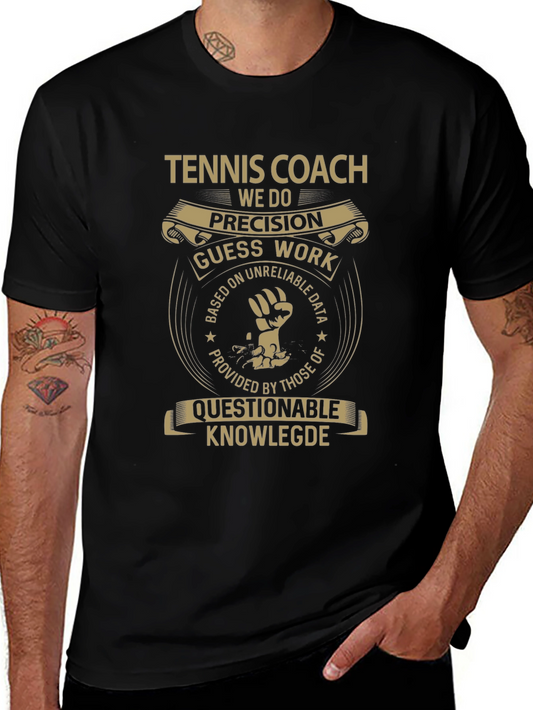 Tennis Coach Precision Graphic Tee