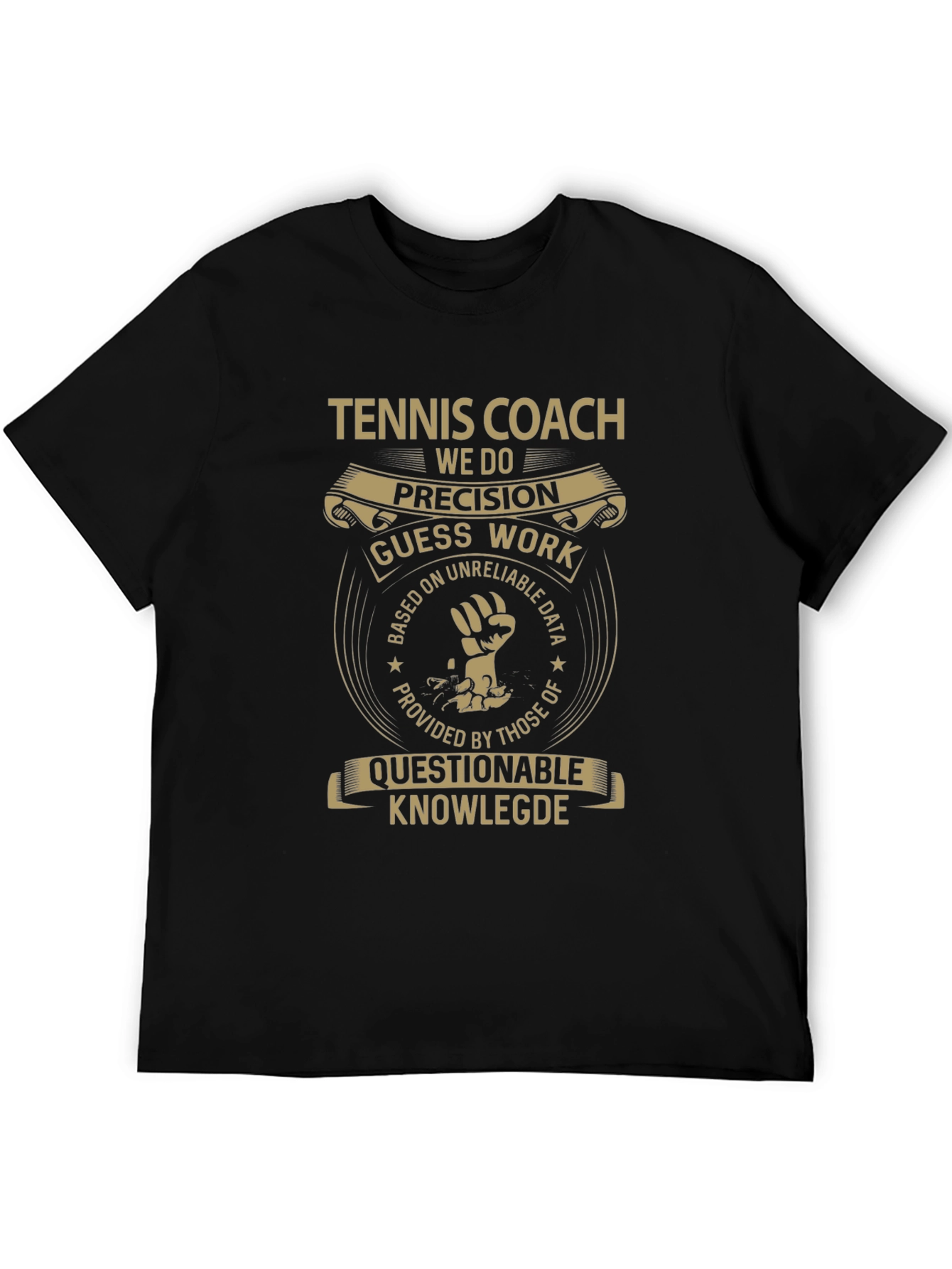 Tennis Coach Precision Graphic Tee