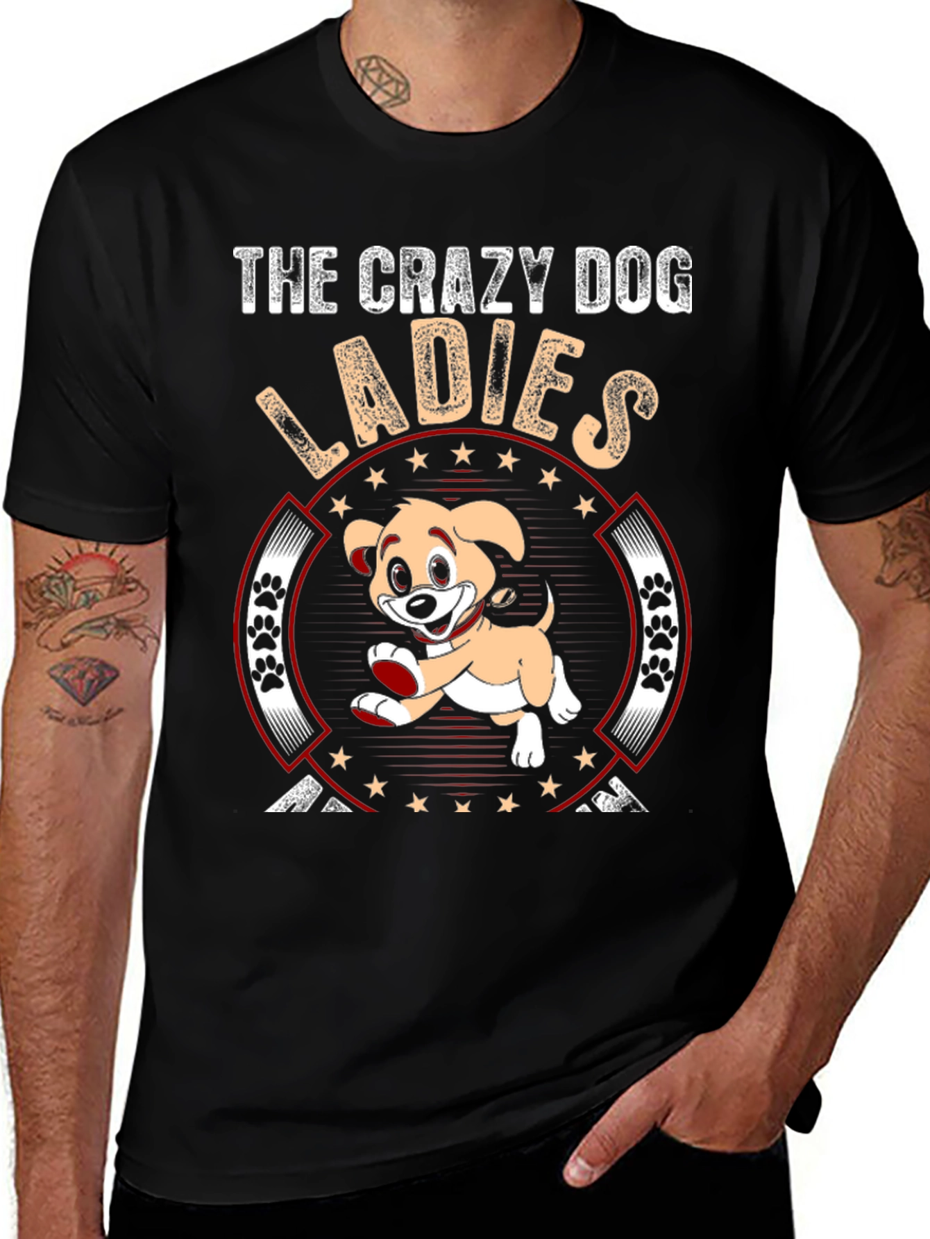 Crazy Dog Ladies Graphic Tee
