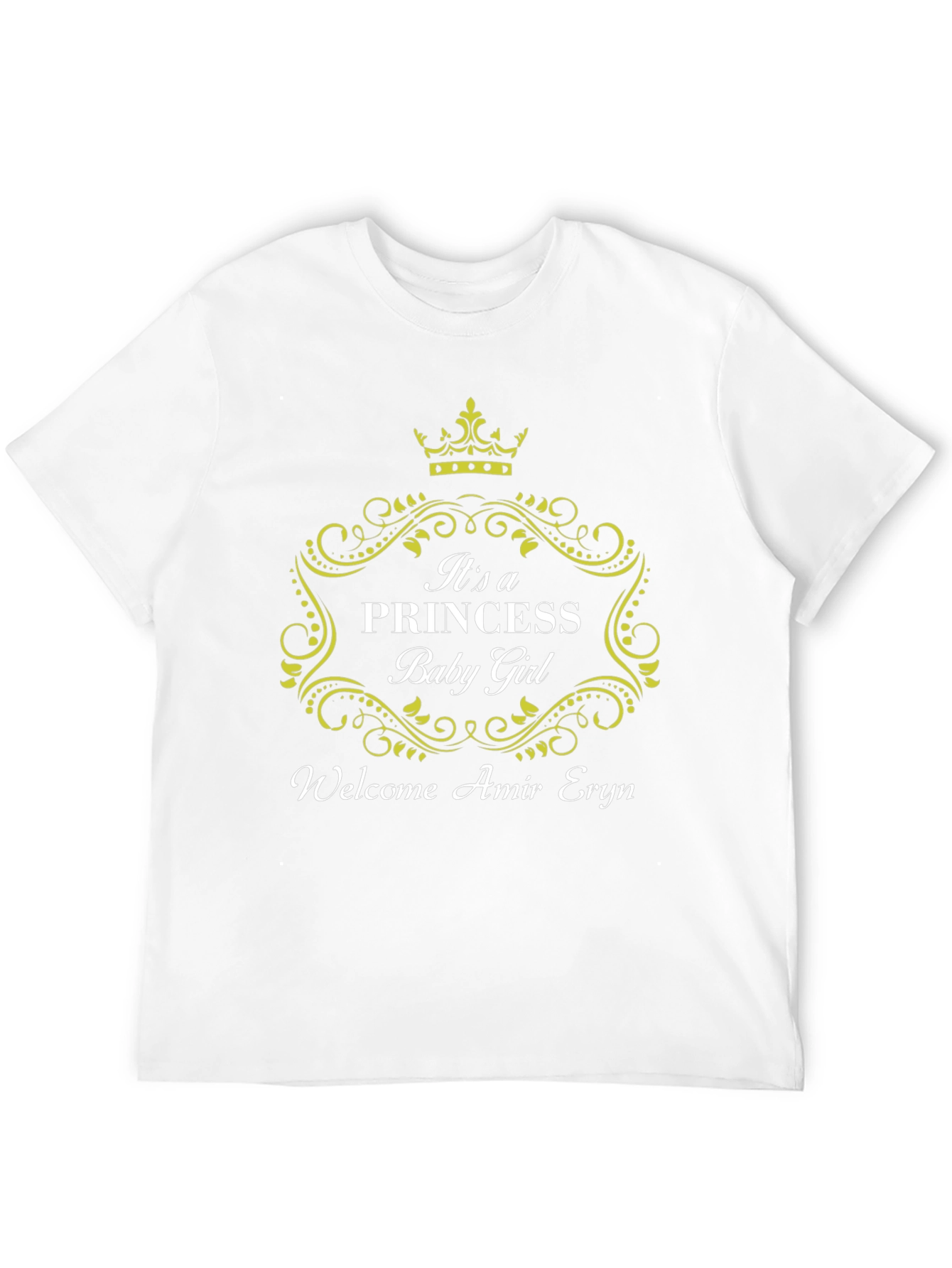 Its a Princess Baby Girl T-Shirt