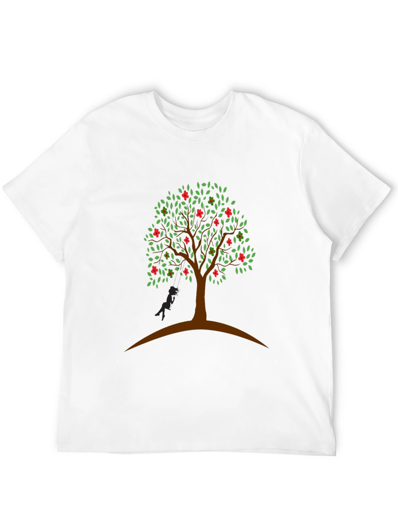 Tree Graphic Tee - Nature Inspired Casual Wear
