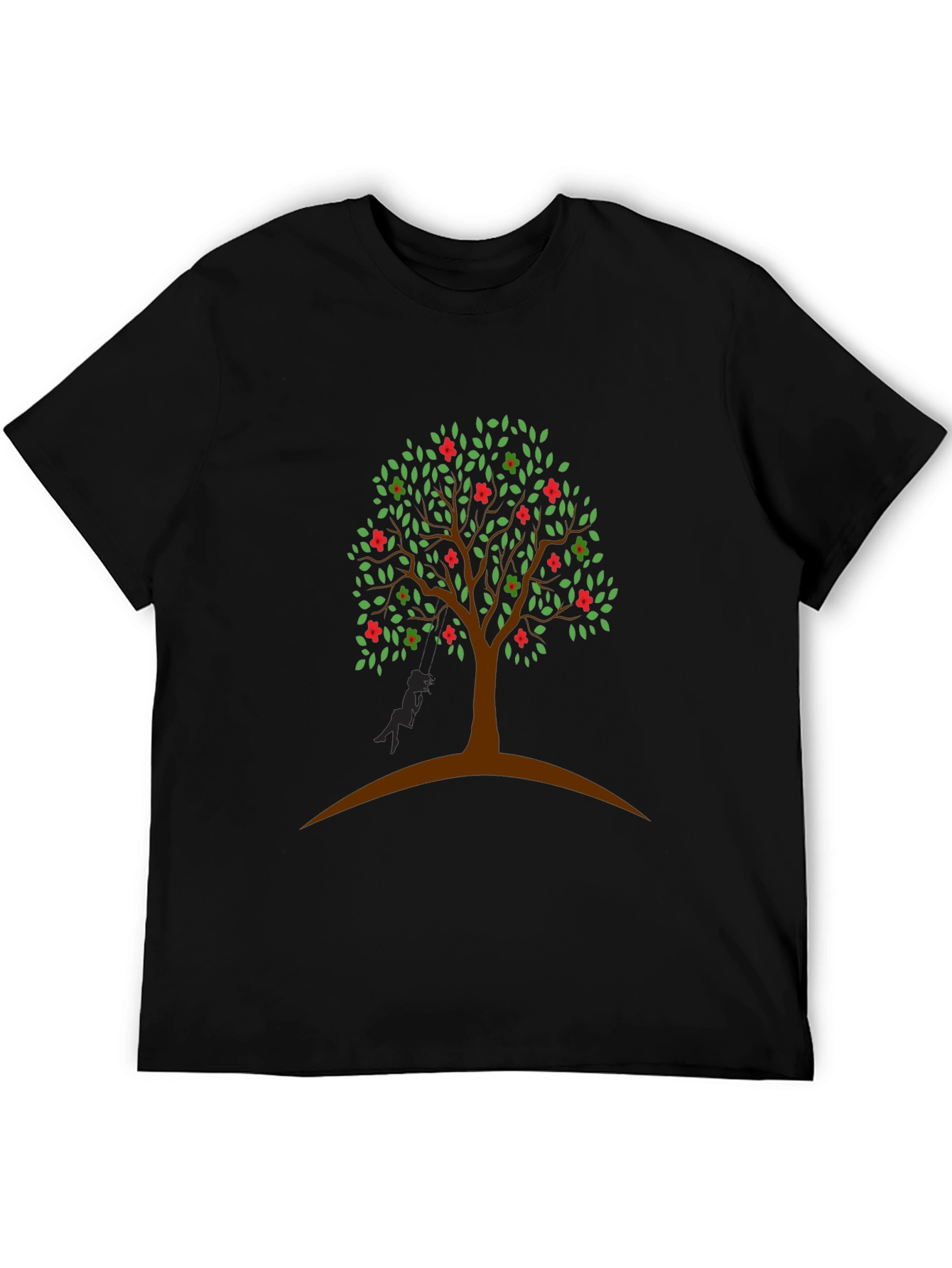 Tree Graphic Tee - Nature Inspired Casual Wear