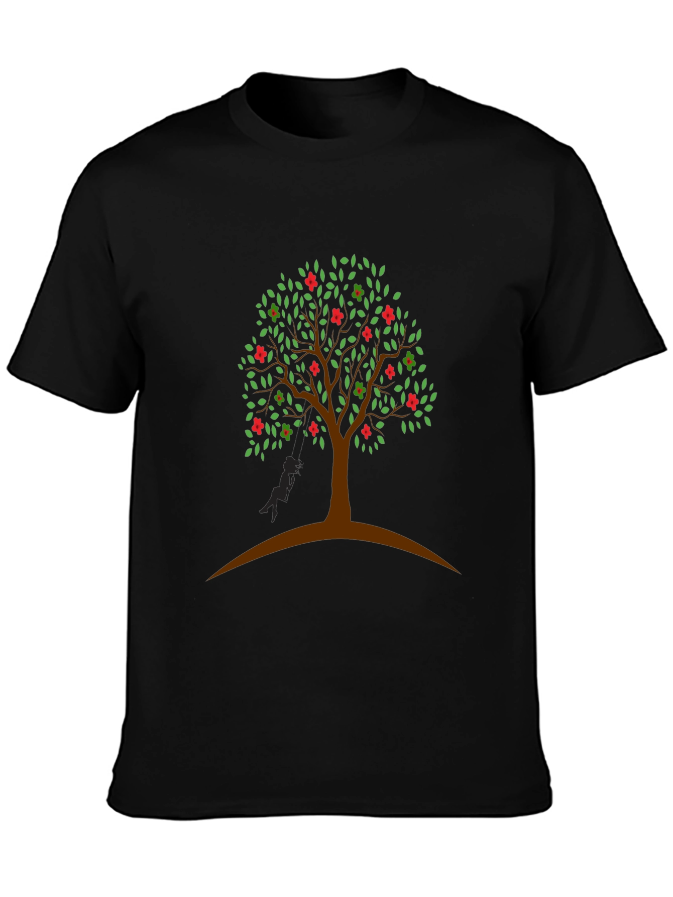 Tree Graphic Tee - Nature Inspired Casual Wear