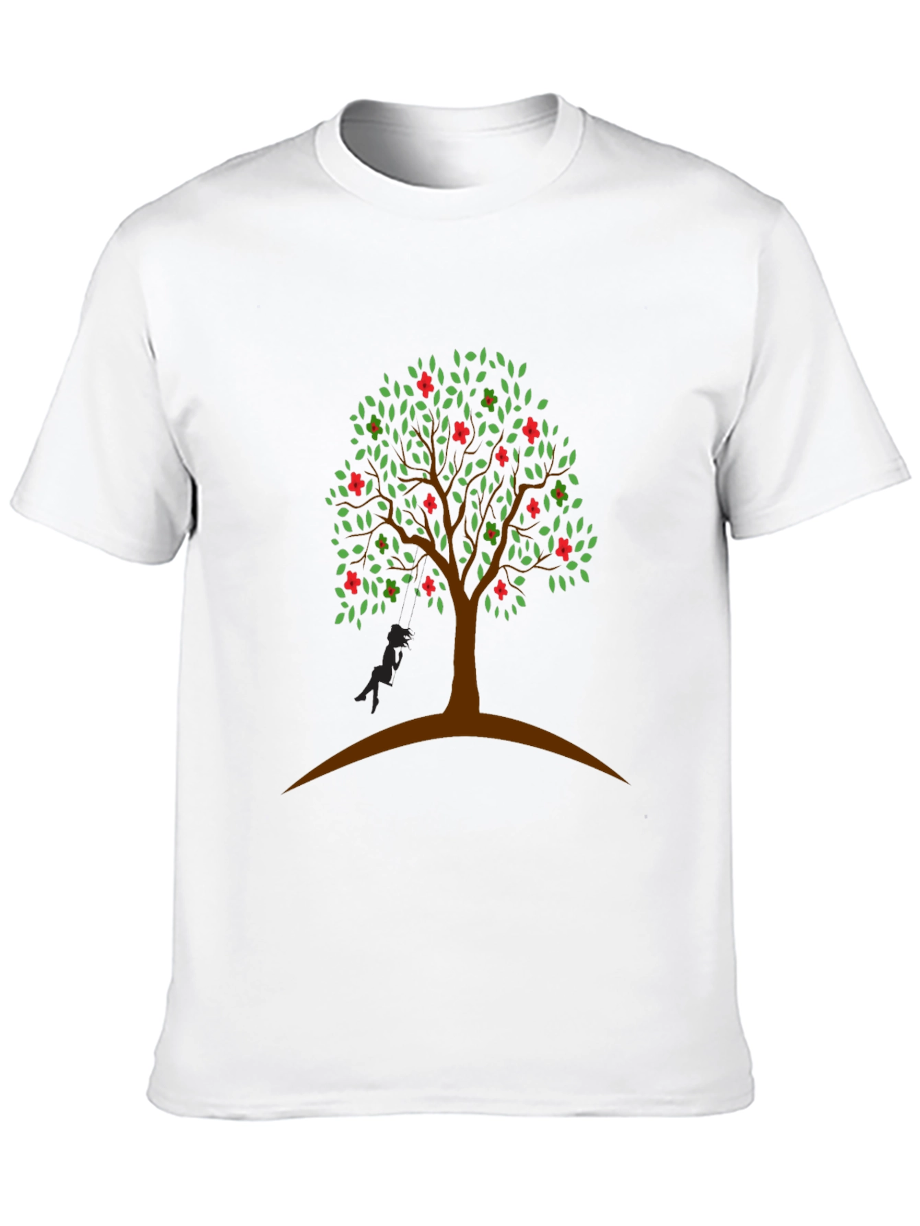 Tree Graphic Tee - Nature Inspired Casual Wear