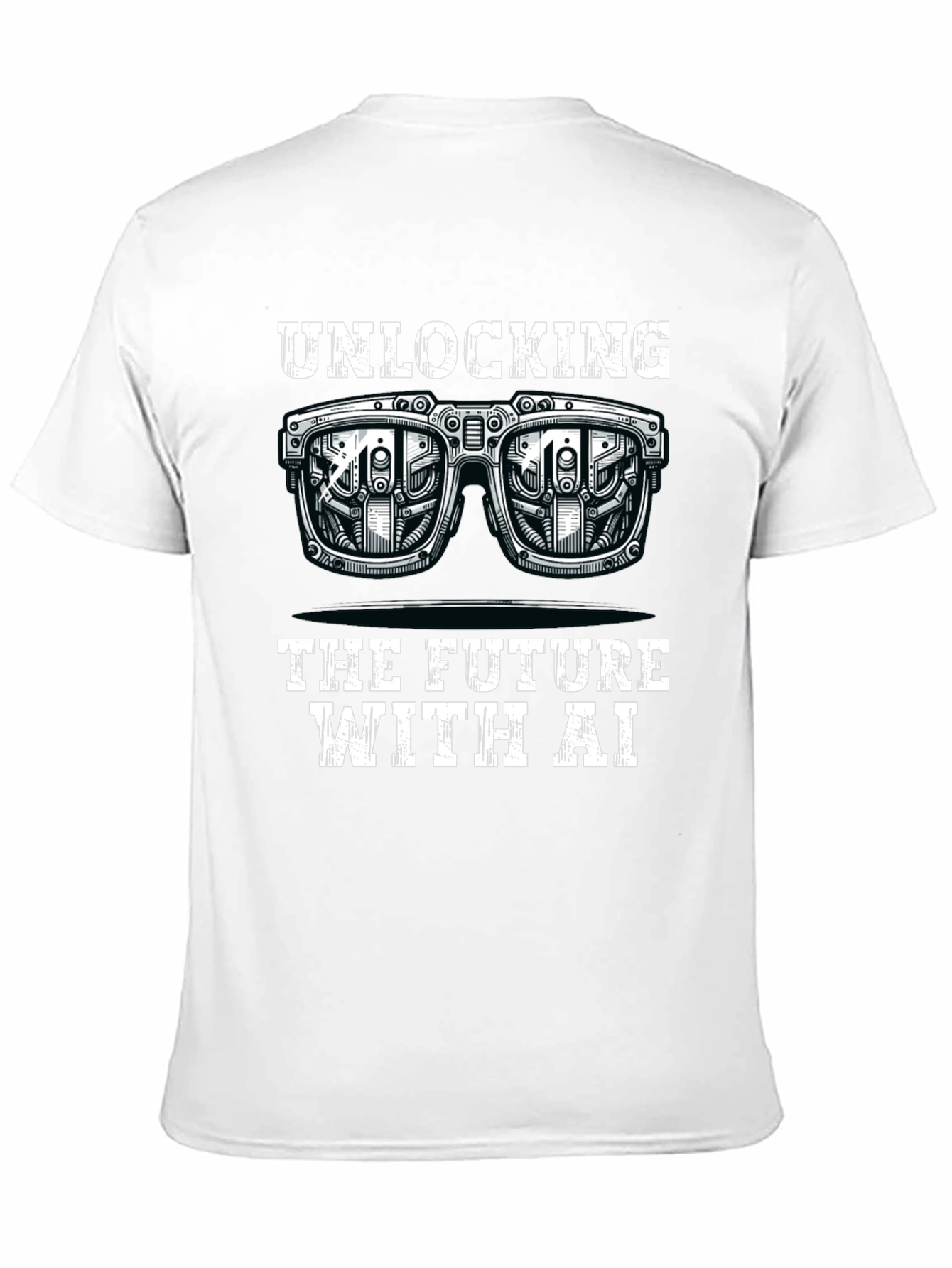 Unlocking the Future with AI Black T-Shirt