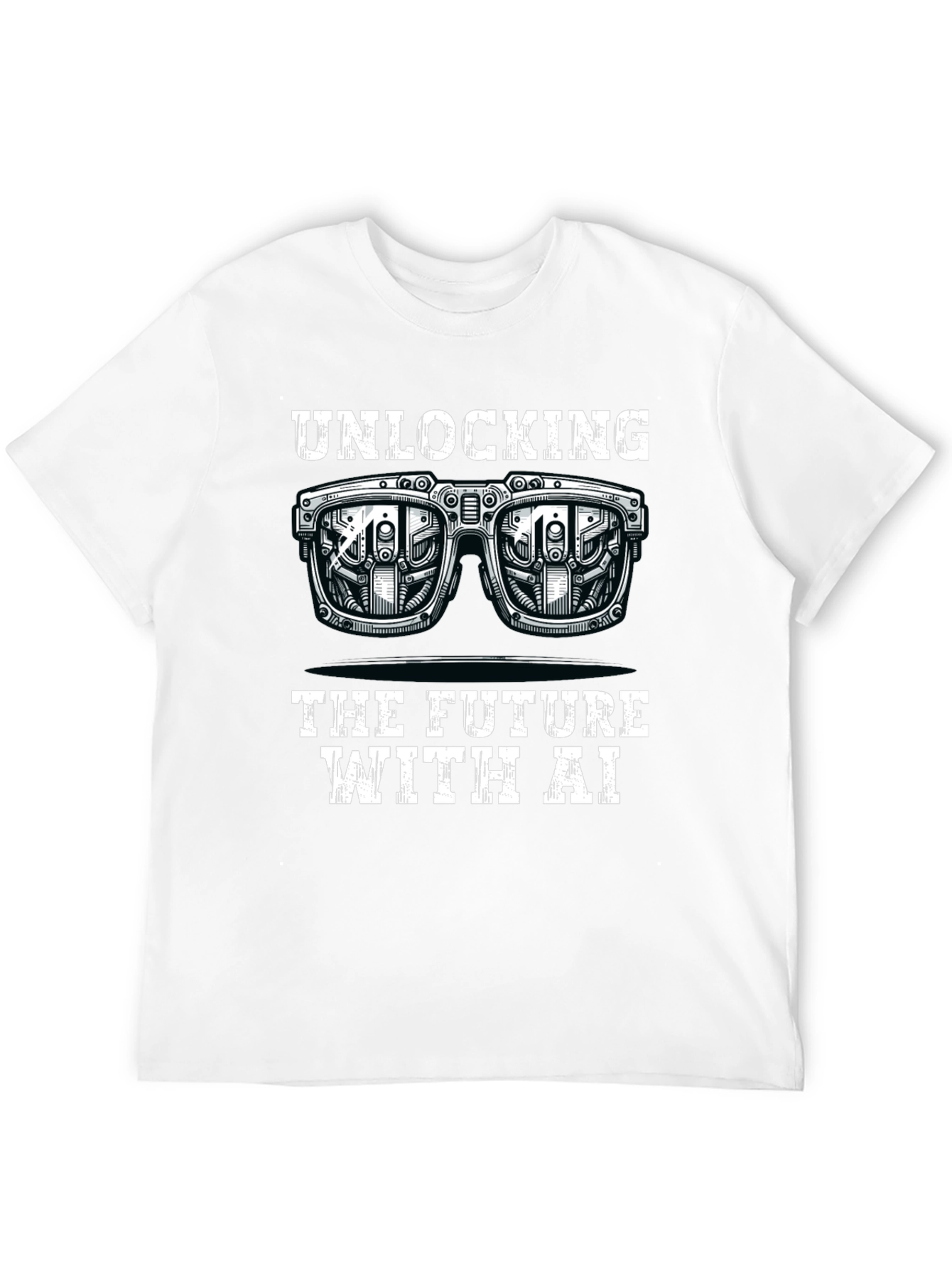 Unlocking the Future with AI Black T-Shirt