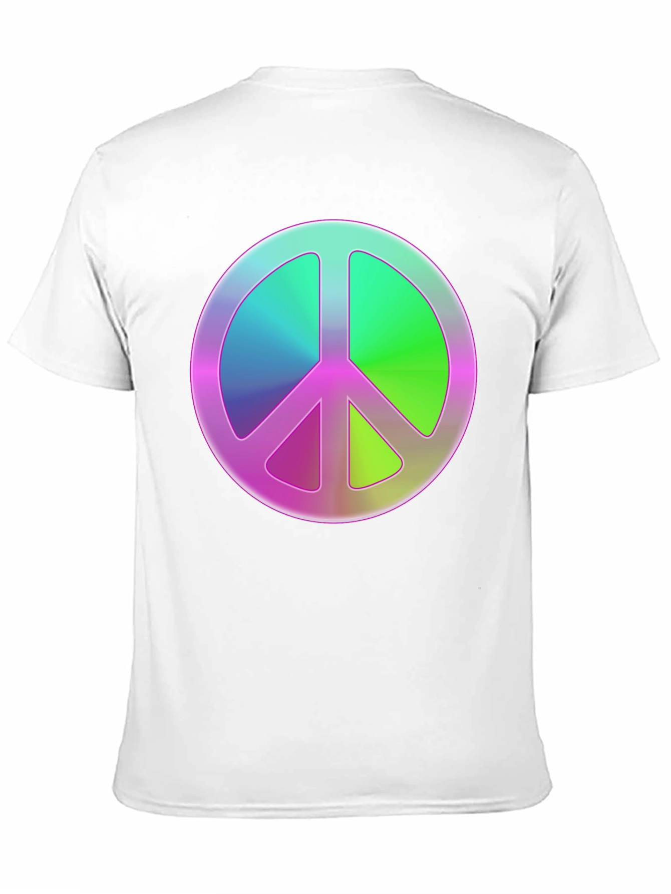 Peace Sign Graphic Tee - Retro Style