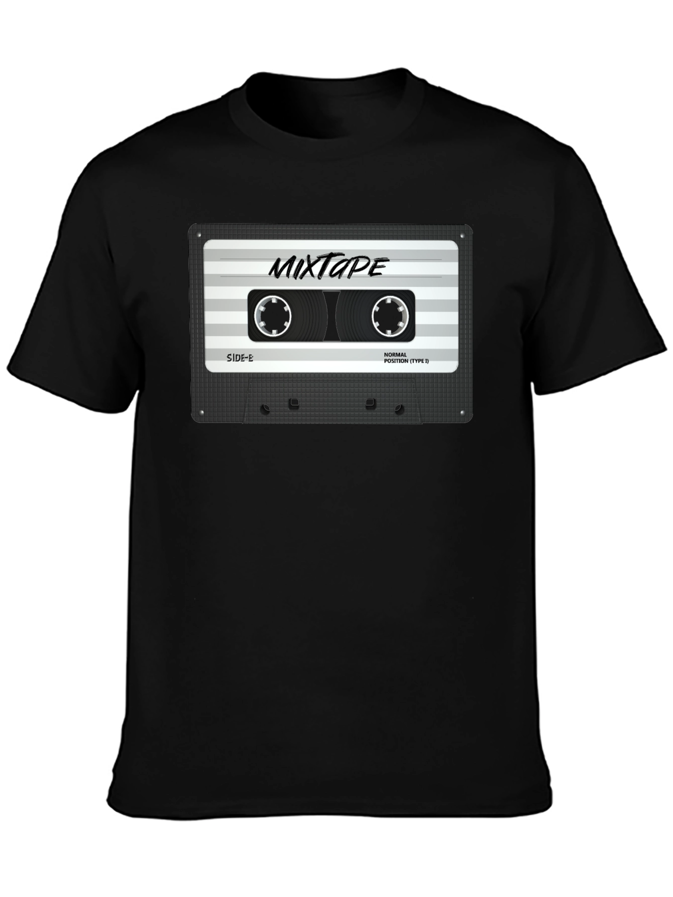 Mixtape T-Shirt - Retro Cassette Tape Tee