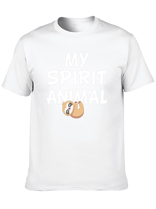 My Spirit Animal Sloth Graphic Tee