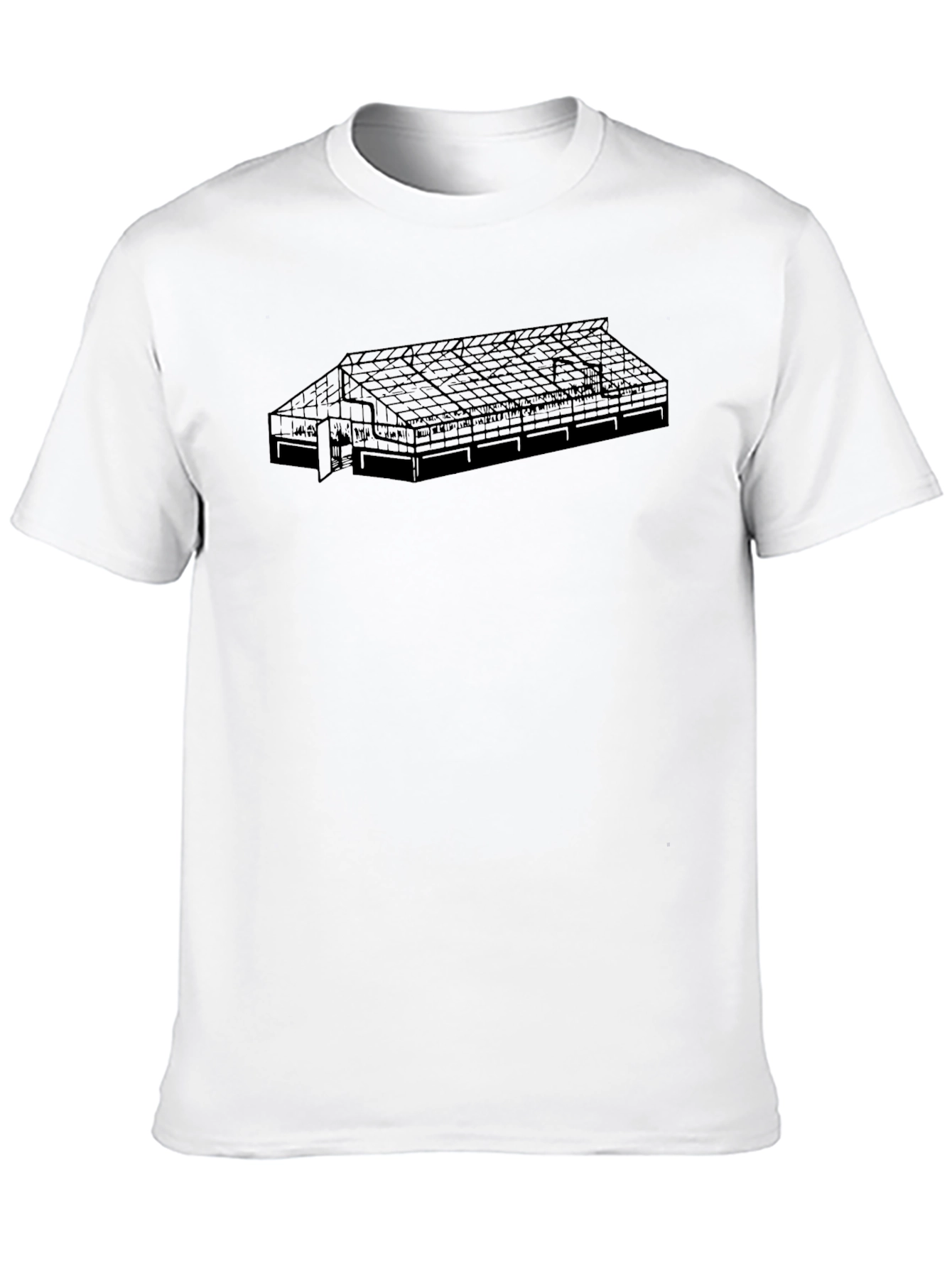 Greenhouse Graphic Tee - Modern Black Shirt