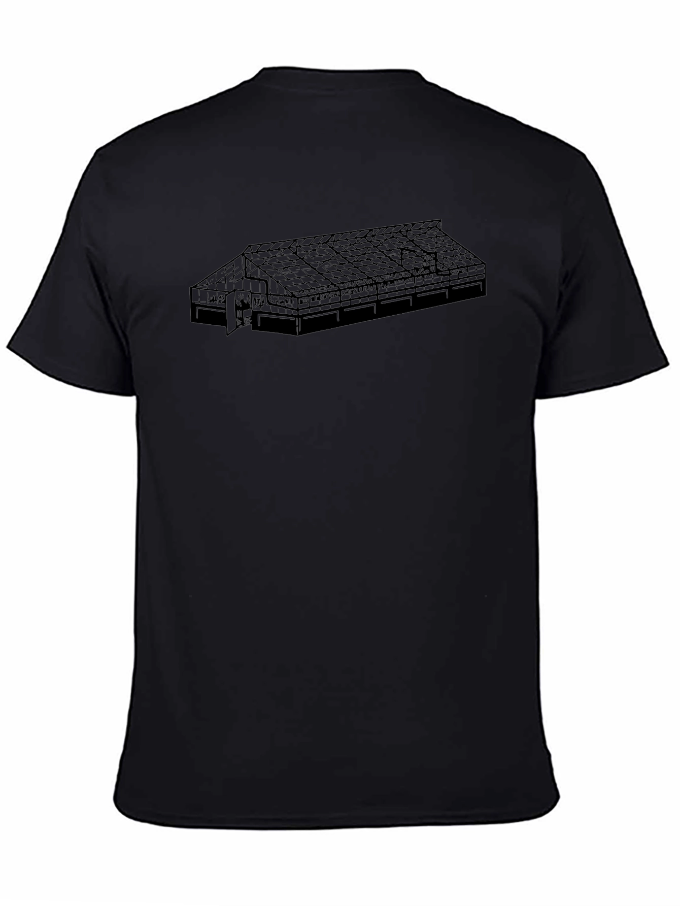 Greenhouse Graphic Tee - Modern Black Shirt