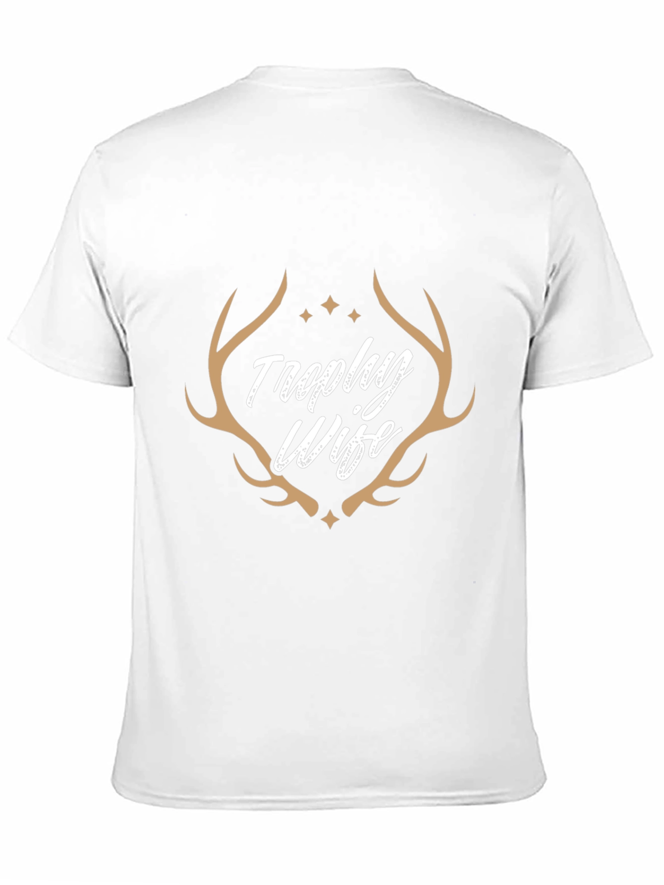 Trophy Wife Graphic Tee - Antler Design