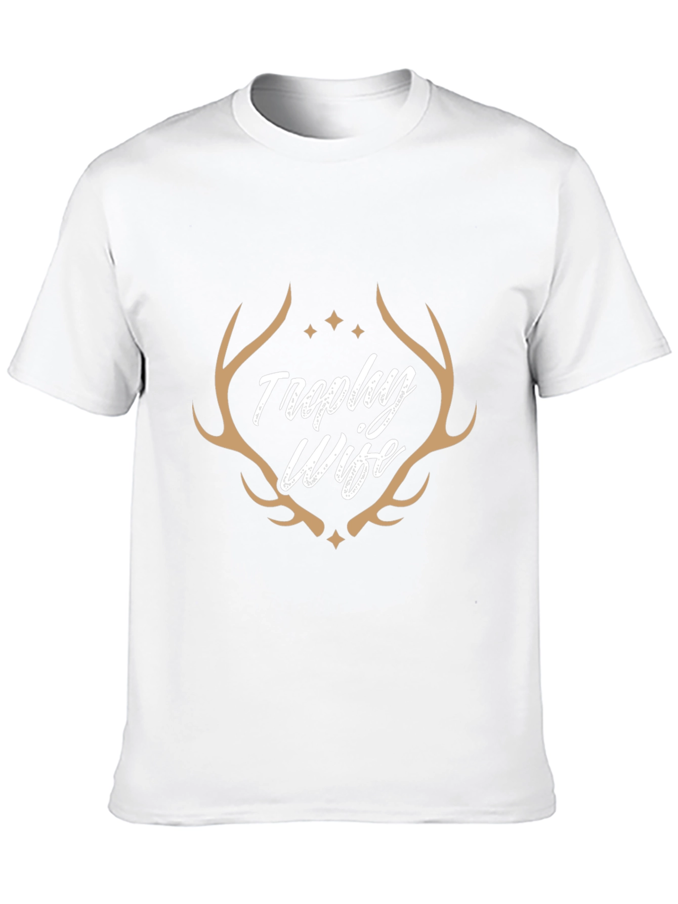 Trophy Wife Graphic Tee - Antler Design