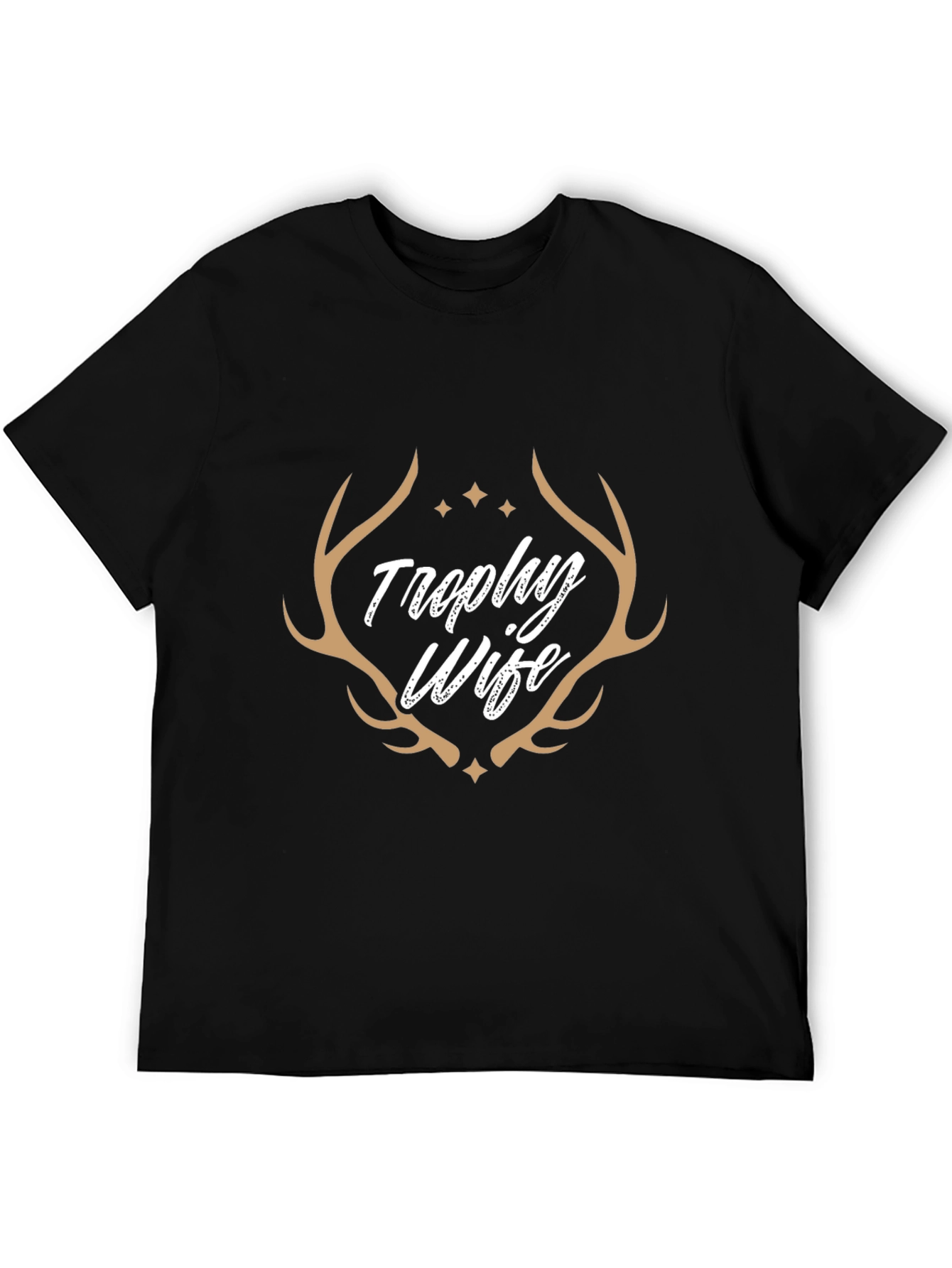 Trophy Wife Graphic Tee - Antler Design
