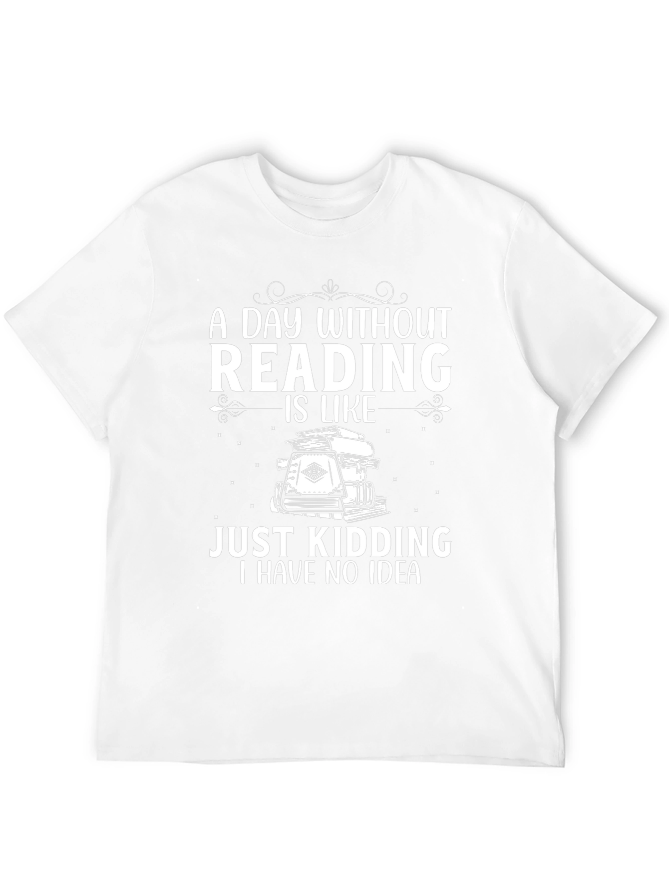 Reading T-Shirt: A Day Without Reading Funny Tee