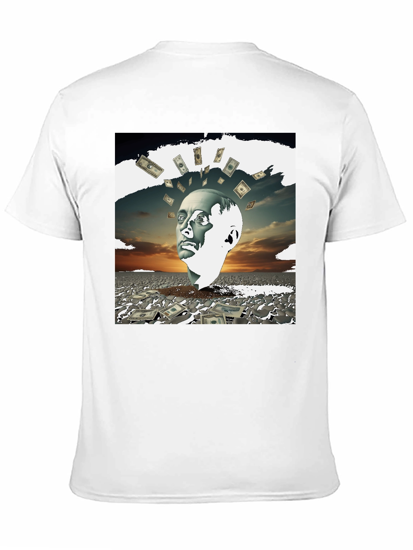 Money Mind T-Shirt - Unique Artistic Design