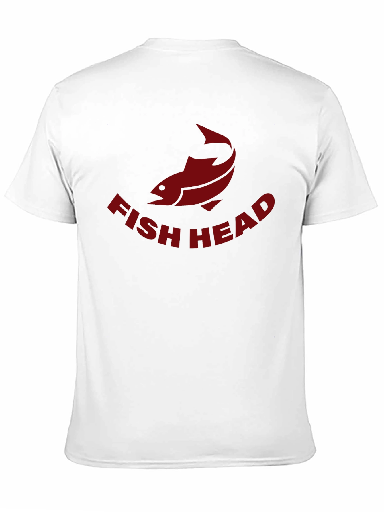 Fish Head Graphic Tee - Black Cotton Blend