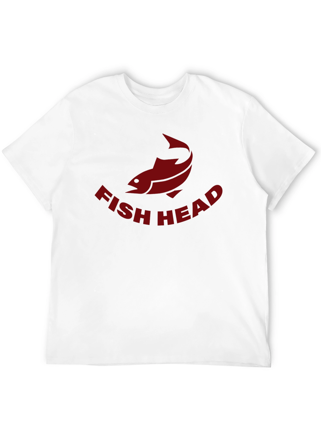 Fish Head Graphic Tee - Black Cotton Blend