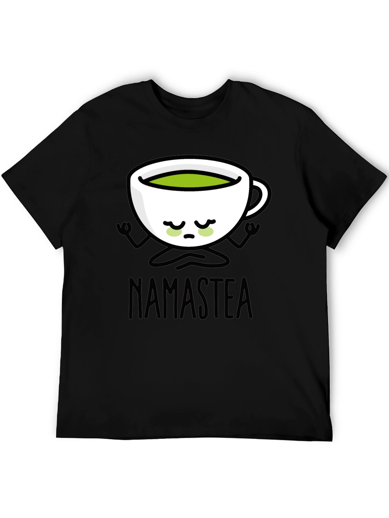 Namastea Graphic Tee - Yoga Tea Lover T-Shirt