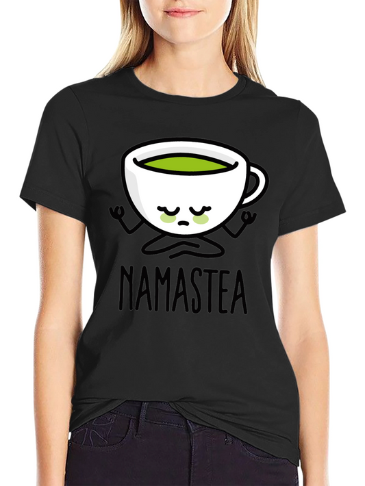 Namastea Graphic Tee - Yoga Tea Lover T-Shirt